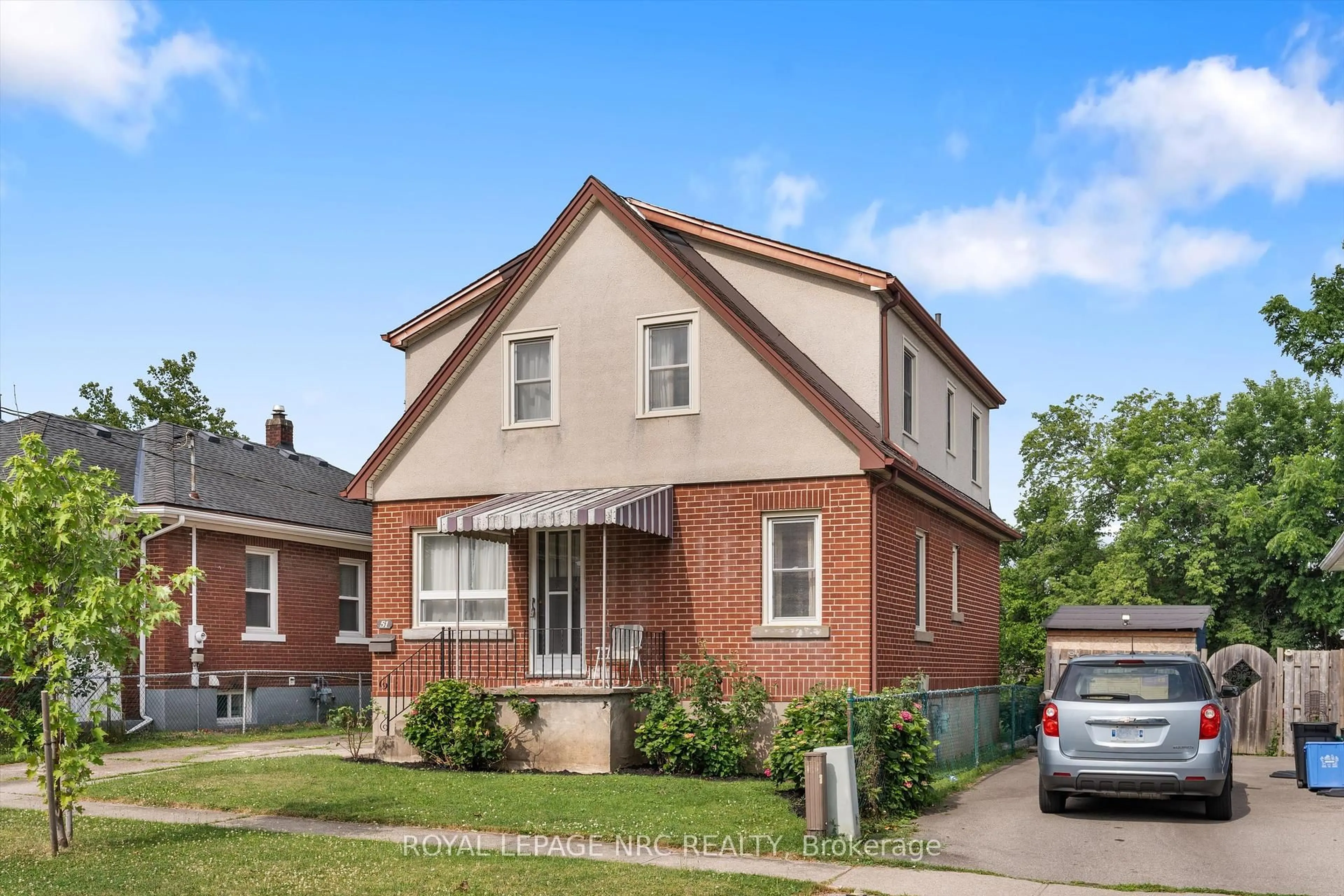 Home with brick exterior material, street for 51 Currie St, St. Catharines Ontario L2M 5M9