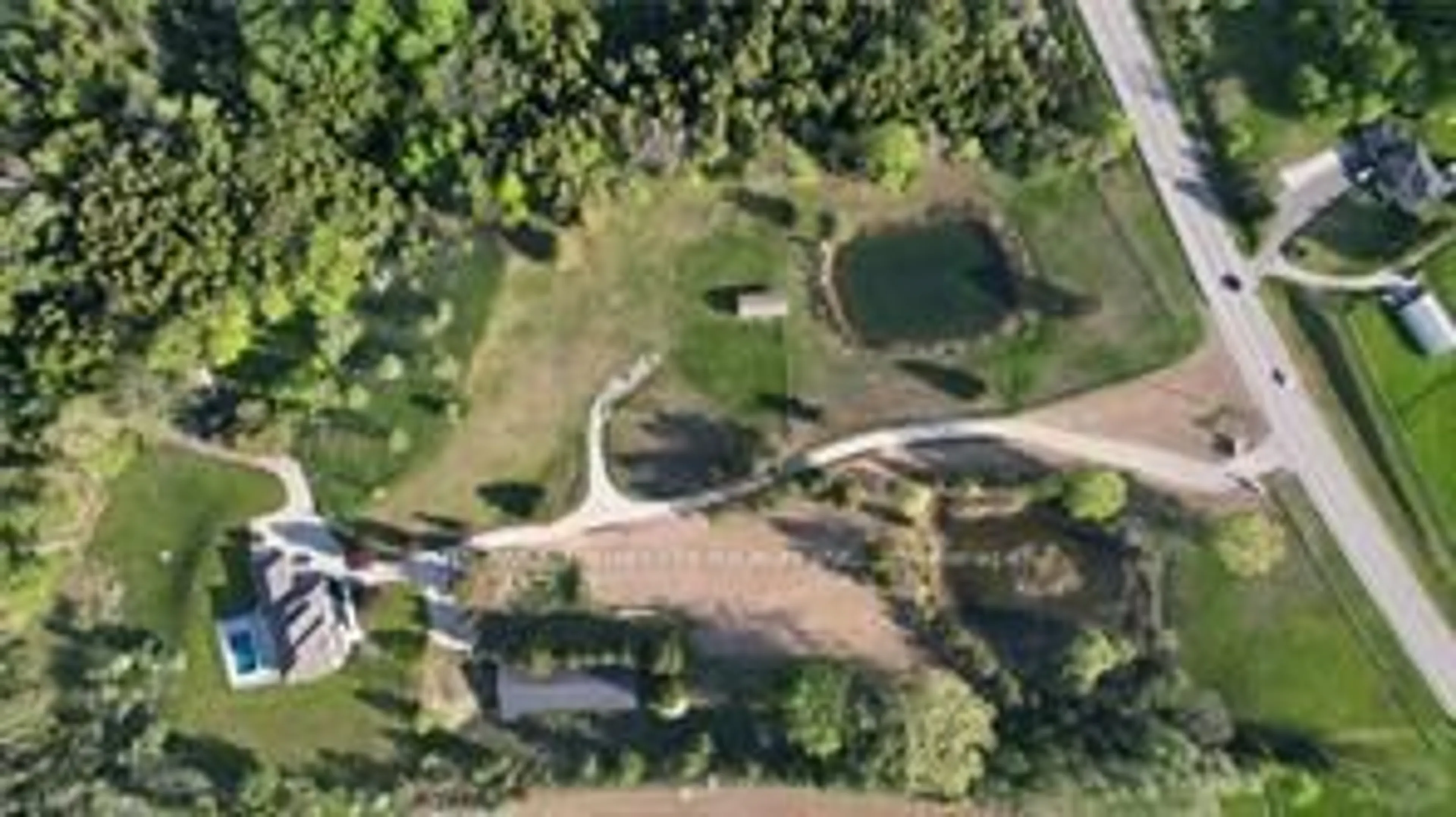 A pic from outside/outdoor area/front of a property/back of a property/a pic from drone, unknown for 30 Highway 2, Brant Ontario N0J 1V0