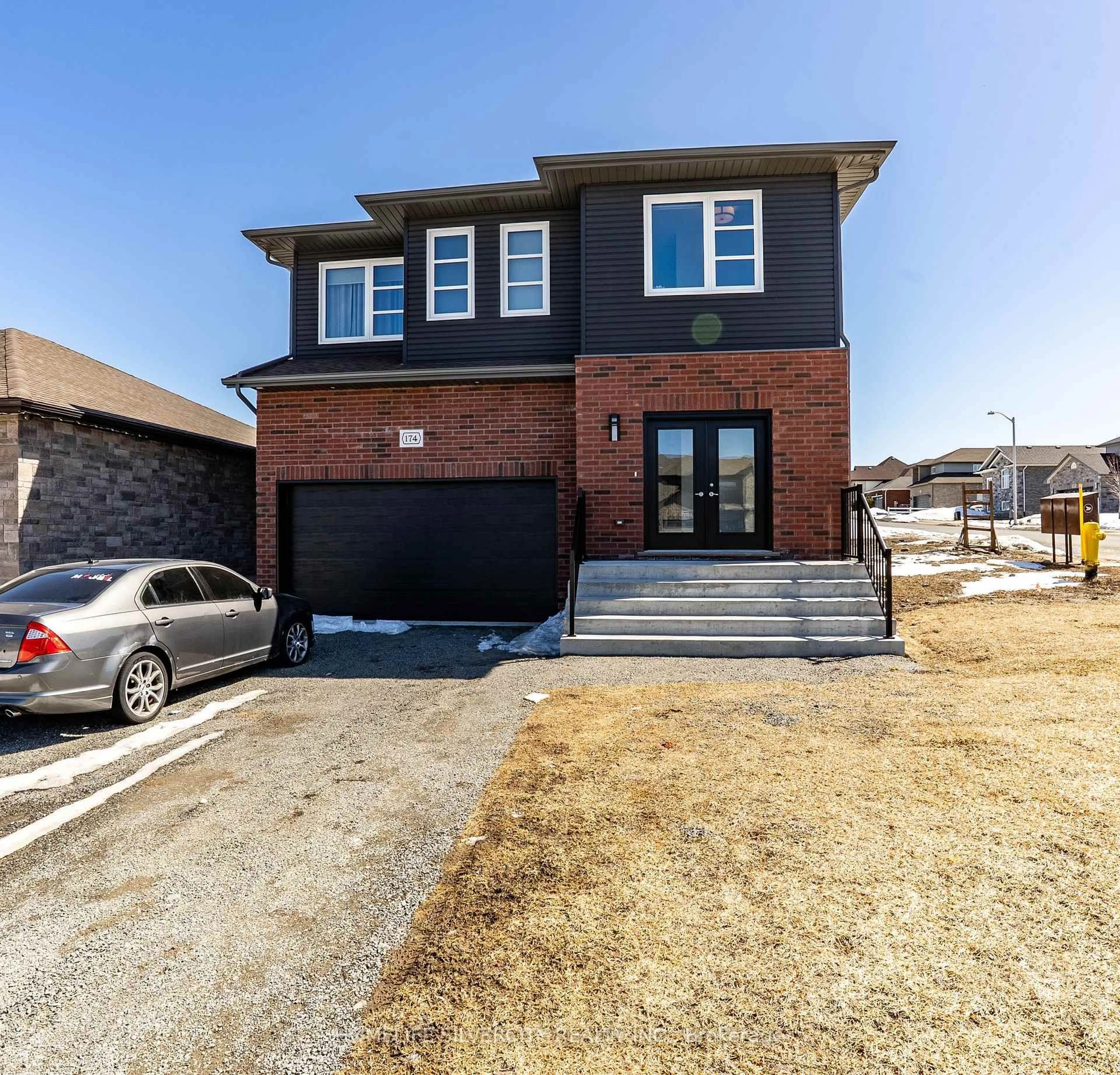 Home with brick exterior material, street for 174 Jeanine St, Greater Sudbury Ontario P3B 0E8