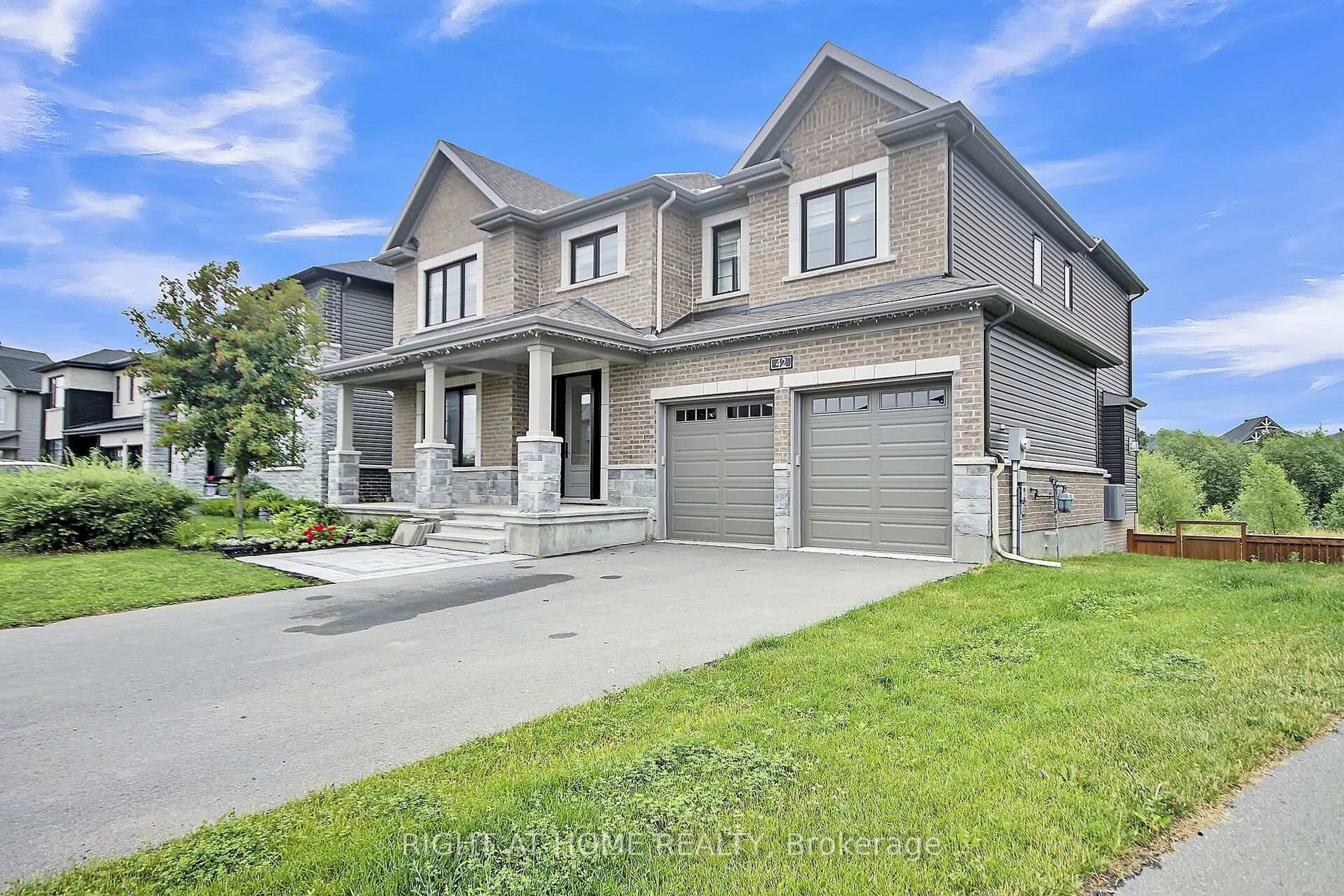 Home with brick exterior material, street for 42 CONCH Way, Manotick Ontario K4M 0M4