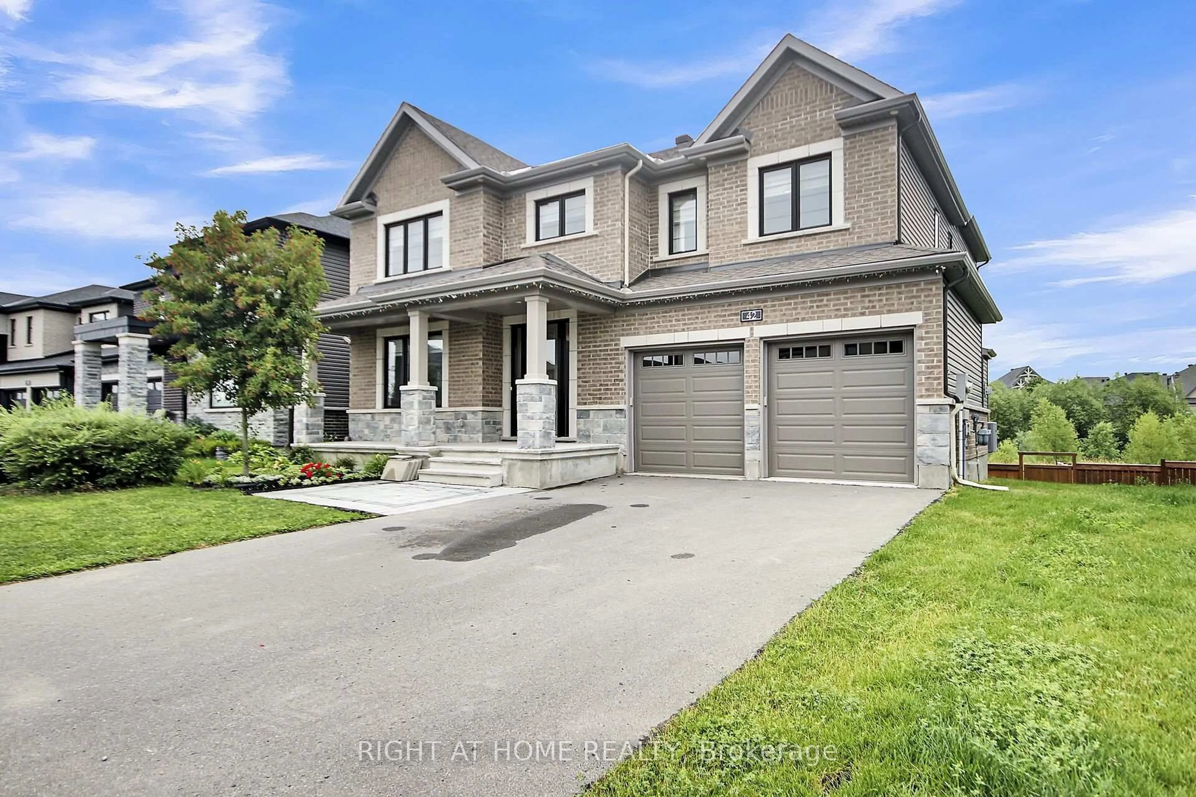 Home with brick exterior material, street for 42 CONCH Way, Manotick Ontario K4M 0M4