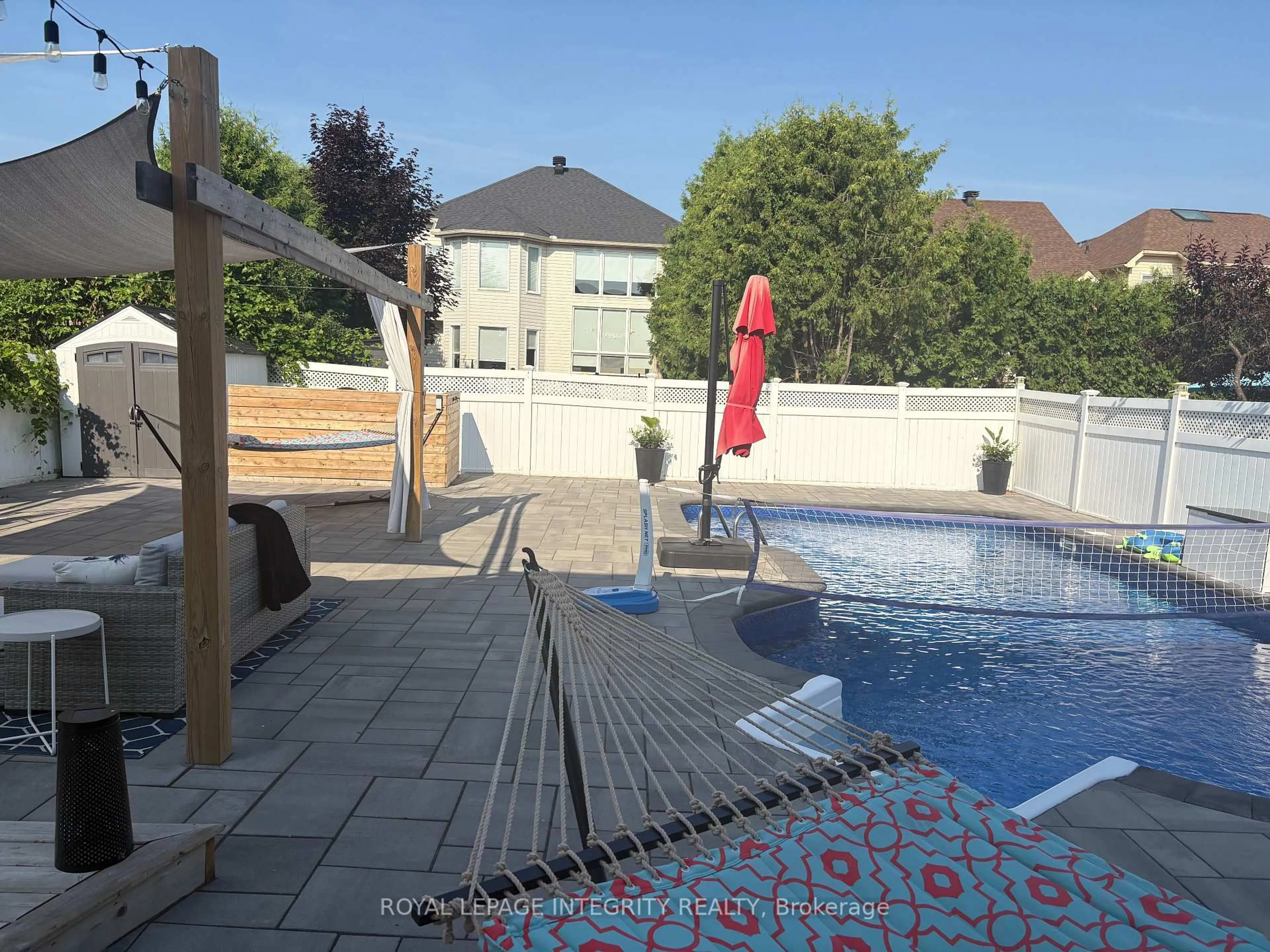 Pool for 4 Bracewood Way, Ottawa Ontario K2J 4Y3