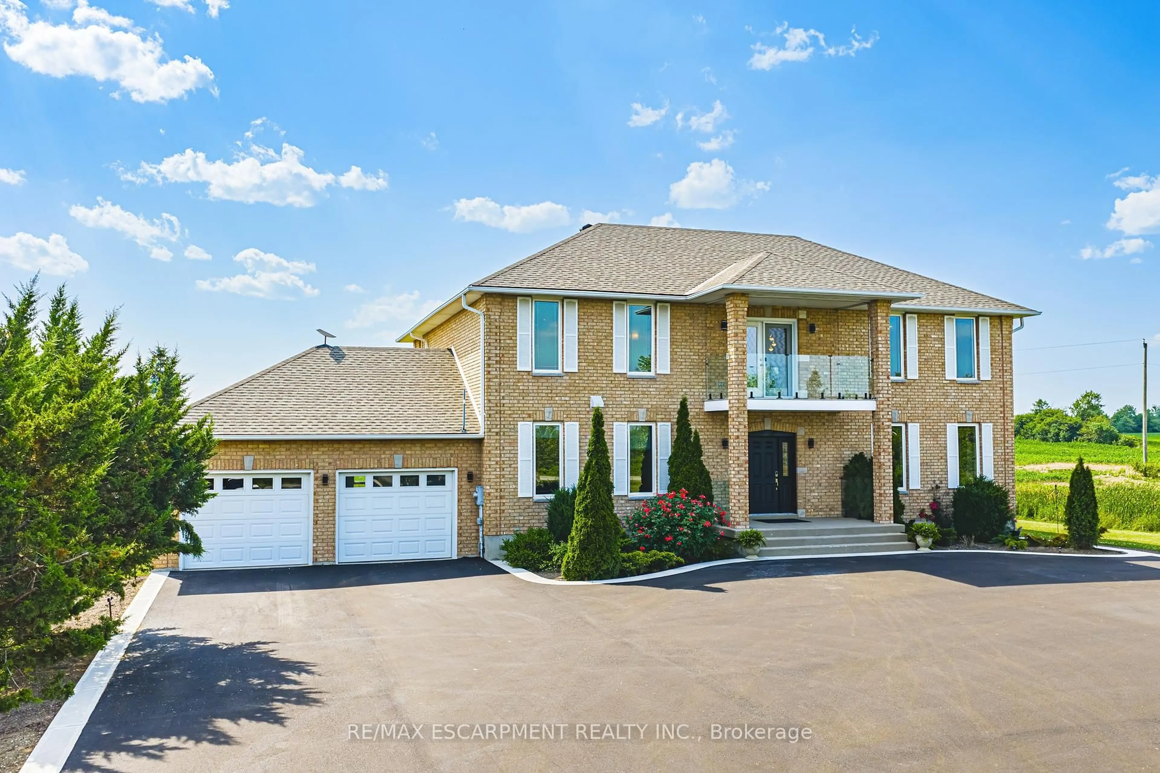Home with brick exterior material, unknown for 6380 Westbrook Rd, Hamilton Ontario L0R 1E0