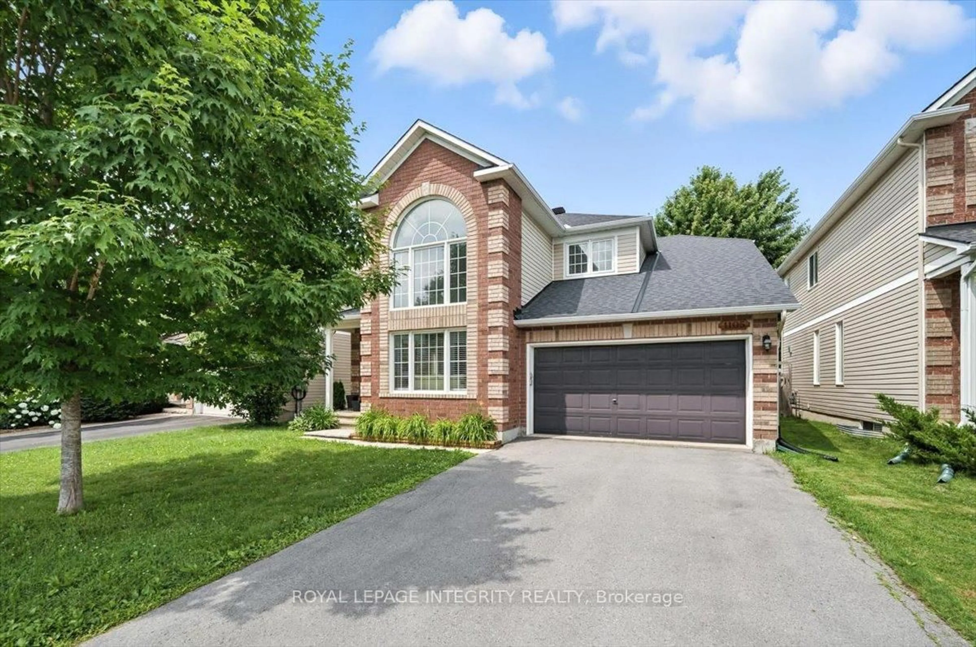 Home with brick exterior material, street for 1105 Luesby Cres, Orleans Ontario K4A 4Y4