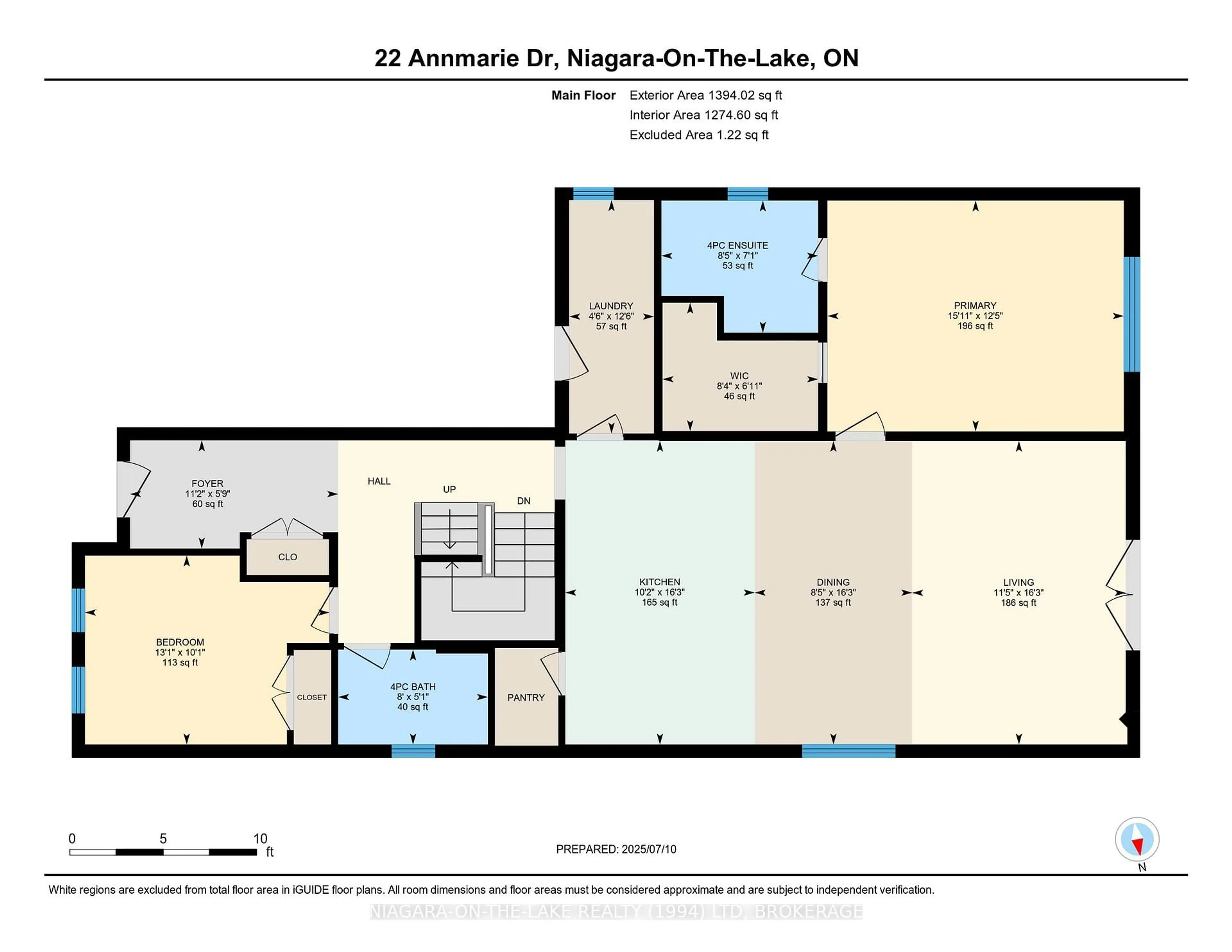 Floor plan for 22 Annmarie Dr, Niagara-on-the-Lake Ontario L0S 1T0