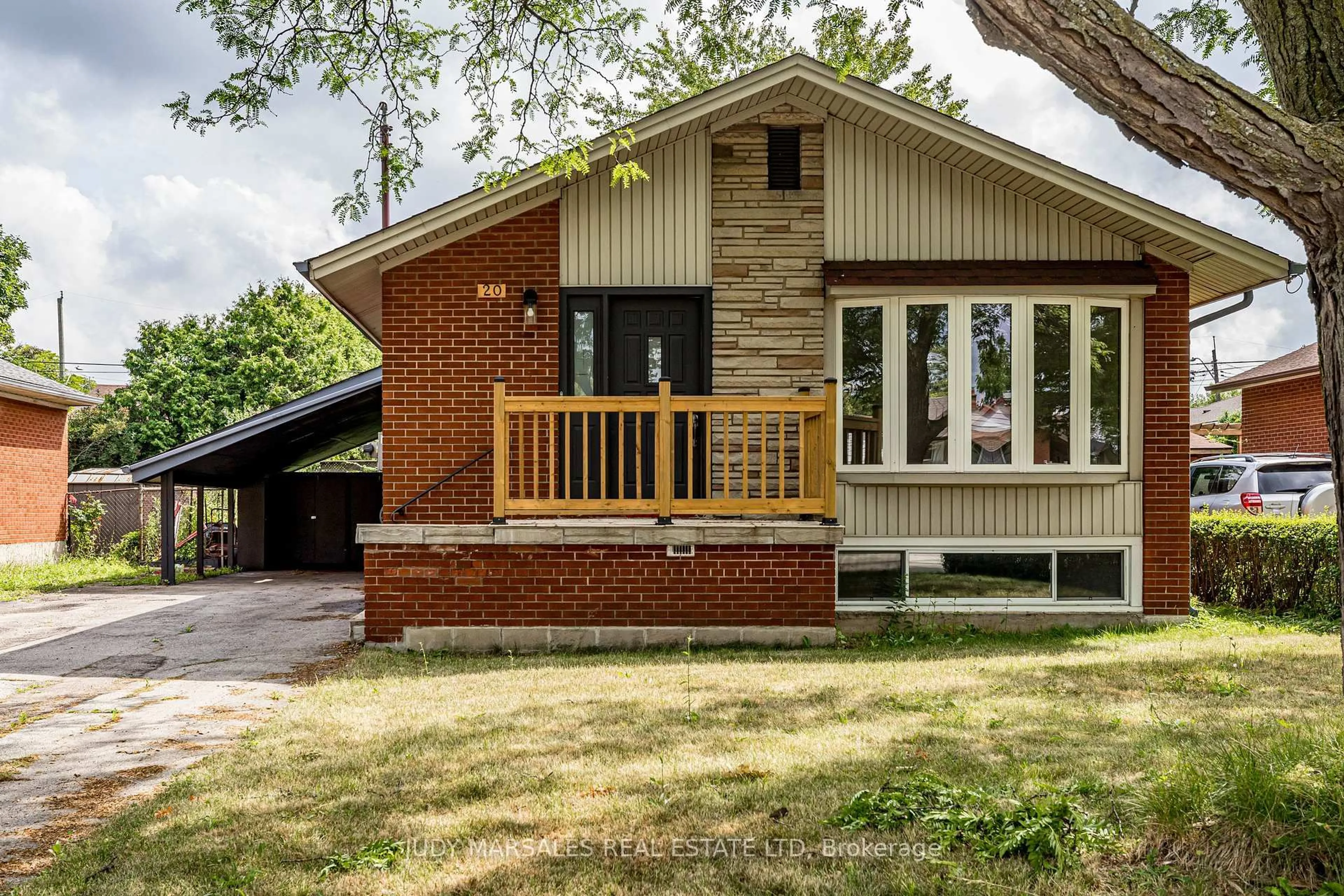 Home with brick exterior material, street for 20 Burfield Ave, Hamilton Ontario L8T 2J9