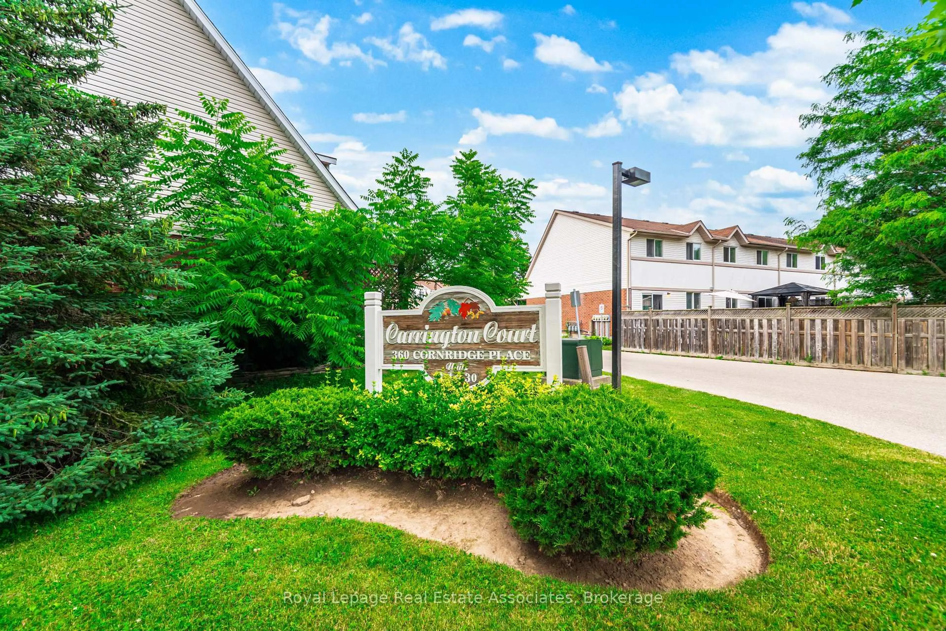 Patio, mountain view for 360 Cornridge Pl #5, Waterloo Ontario N2T 2N9