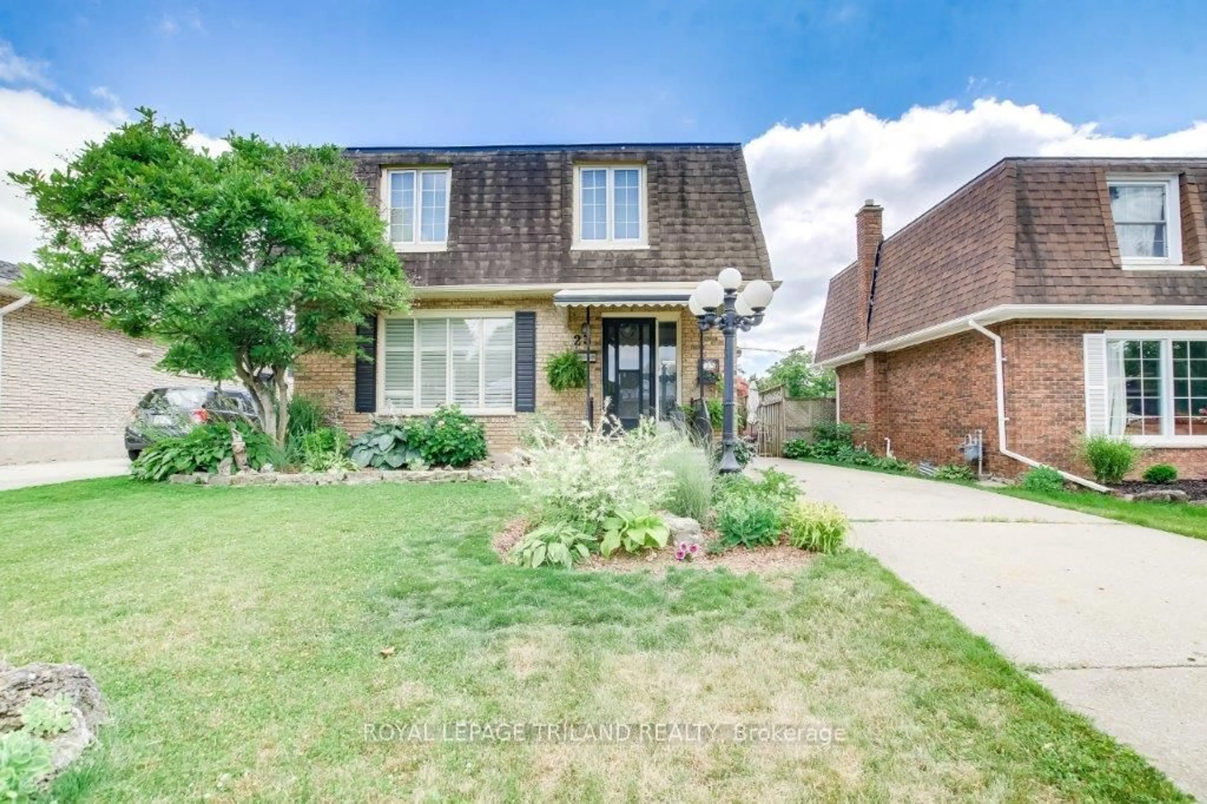 Home with brick exterior material, street for 23 Dyer St, St. Thomas Ontario N5R 5K2