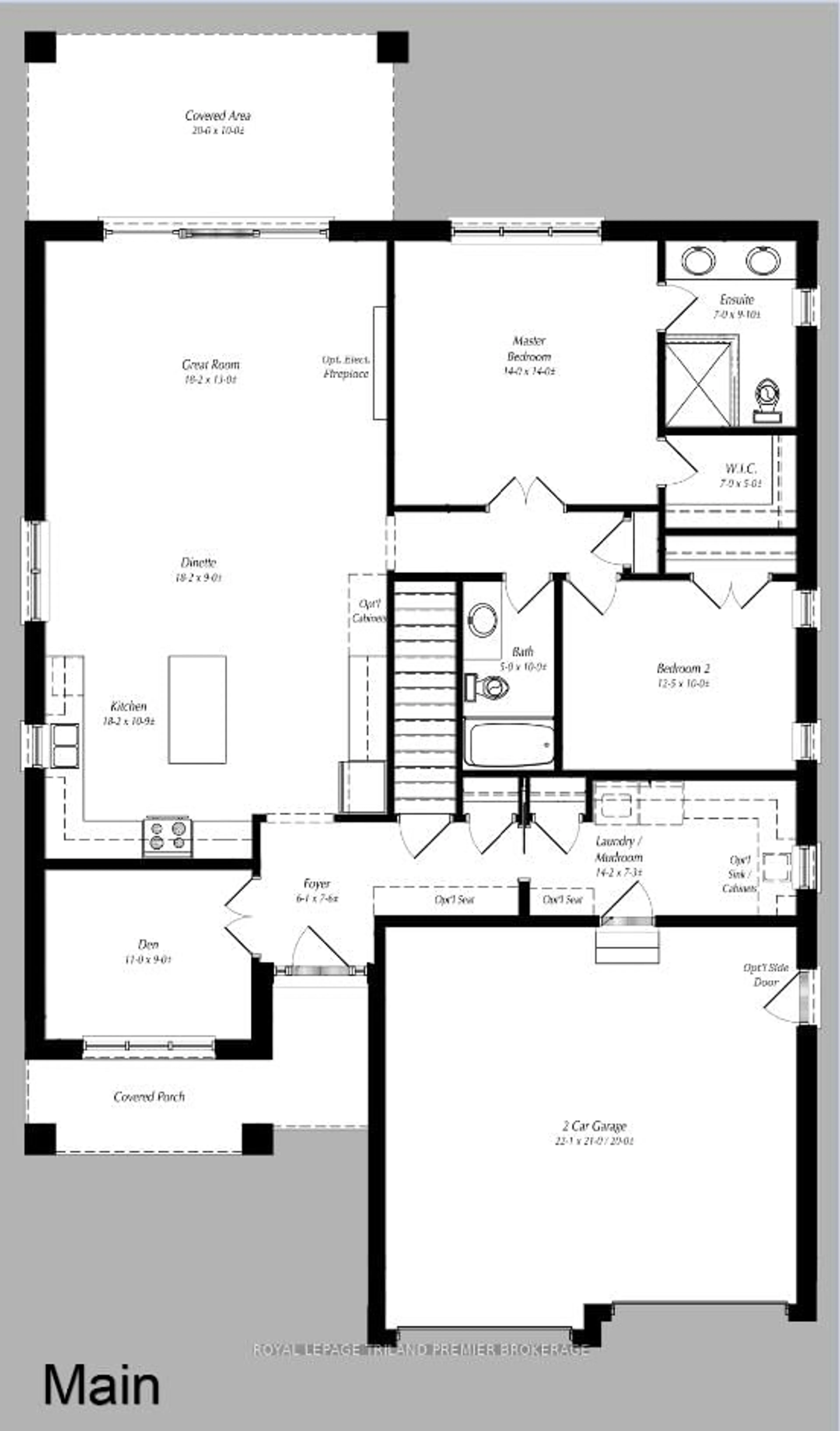 Floor plan for 78 DEARING Dr, South Huron Ontario N0M 1T0