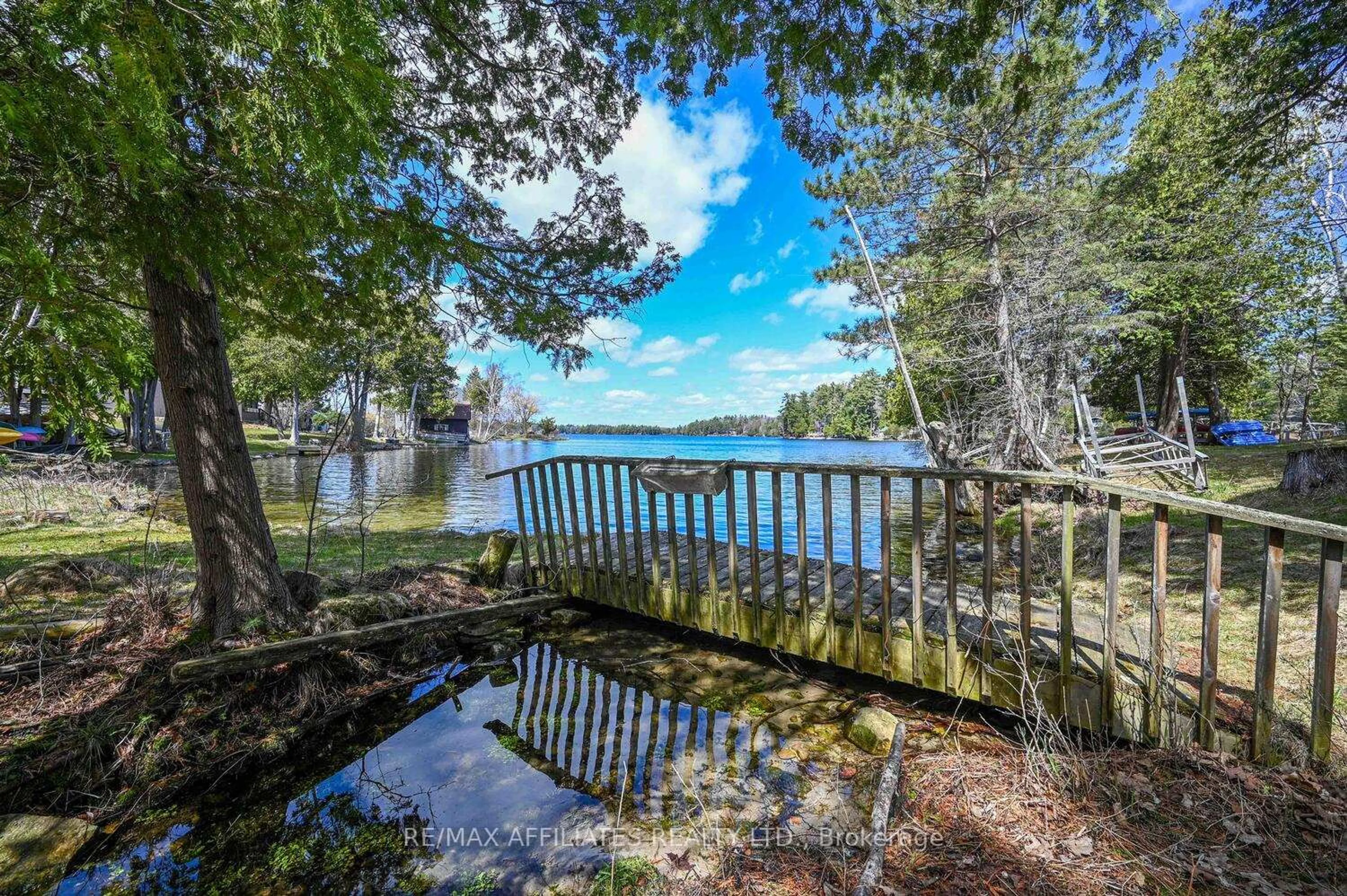 Patio, water/lake/river/ocean view for 730 Dunc's Point Rd, Perth Ontario K7H 3C7