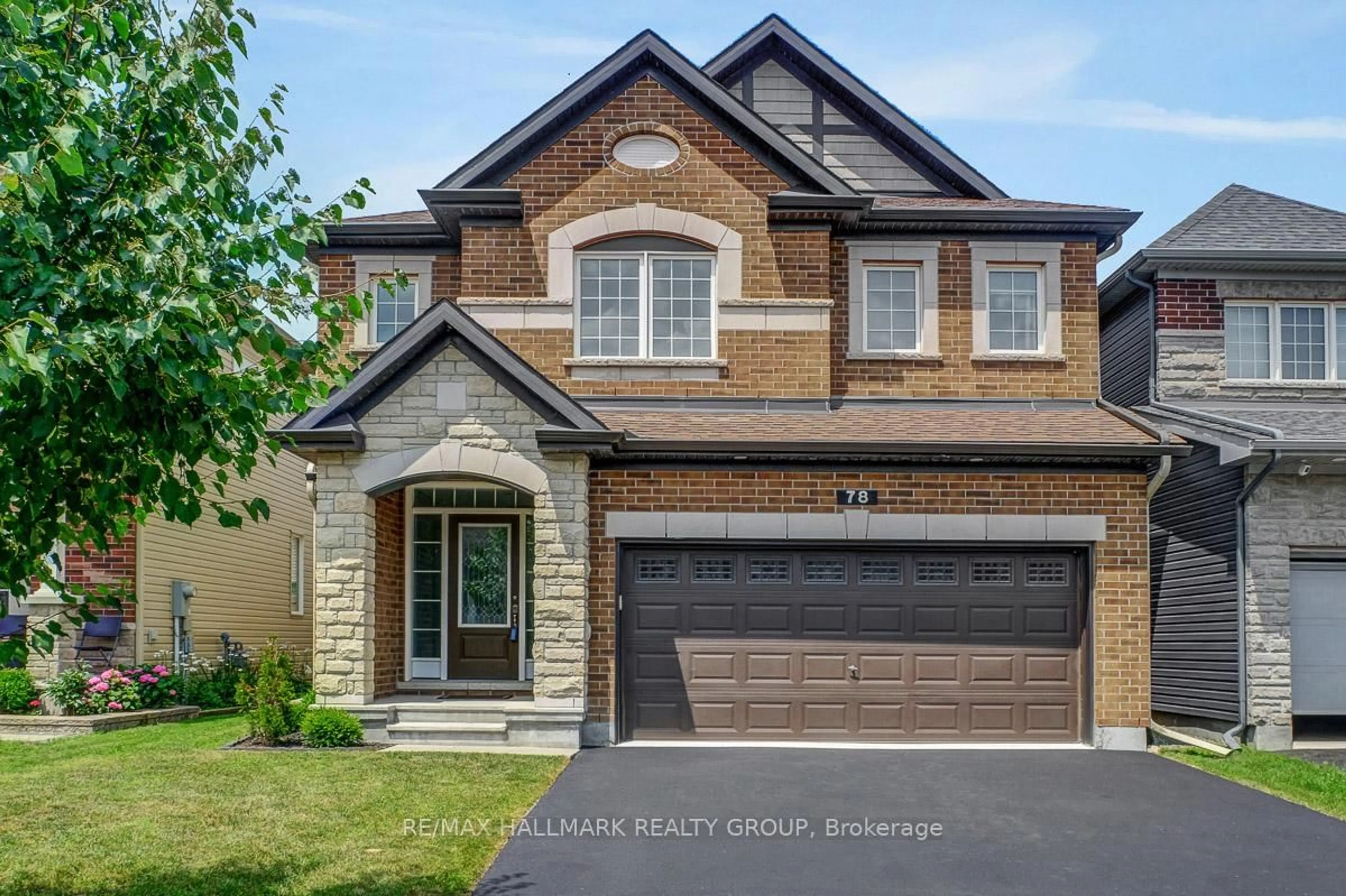 Home with brick exterior material, street for 78 Russet Terr, Ottawa Ontario K2J 6E8