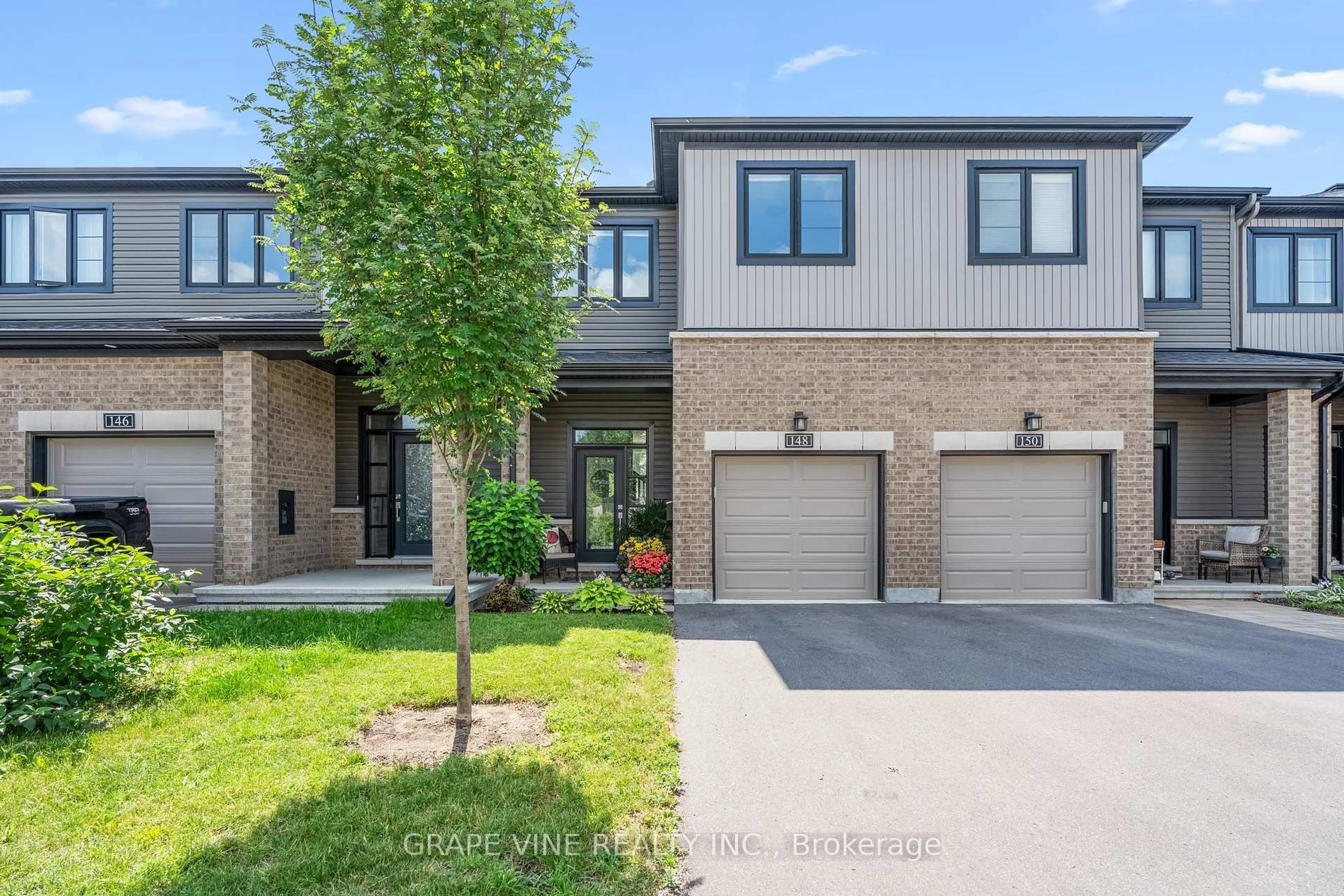 Home with brick exterior material, street for 148 Attwell Private, Ottawa Ontario K2K 0P6