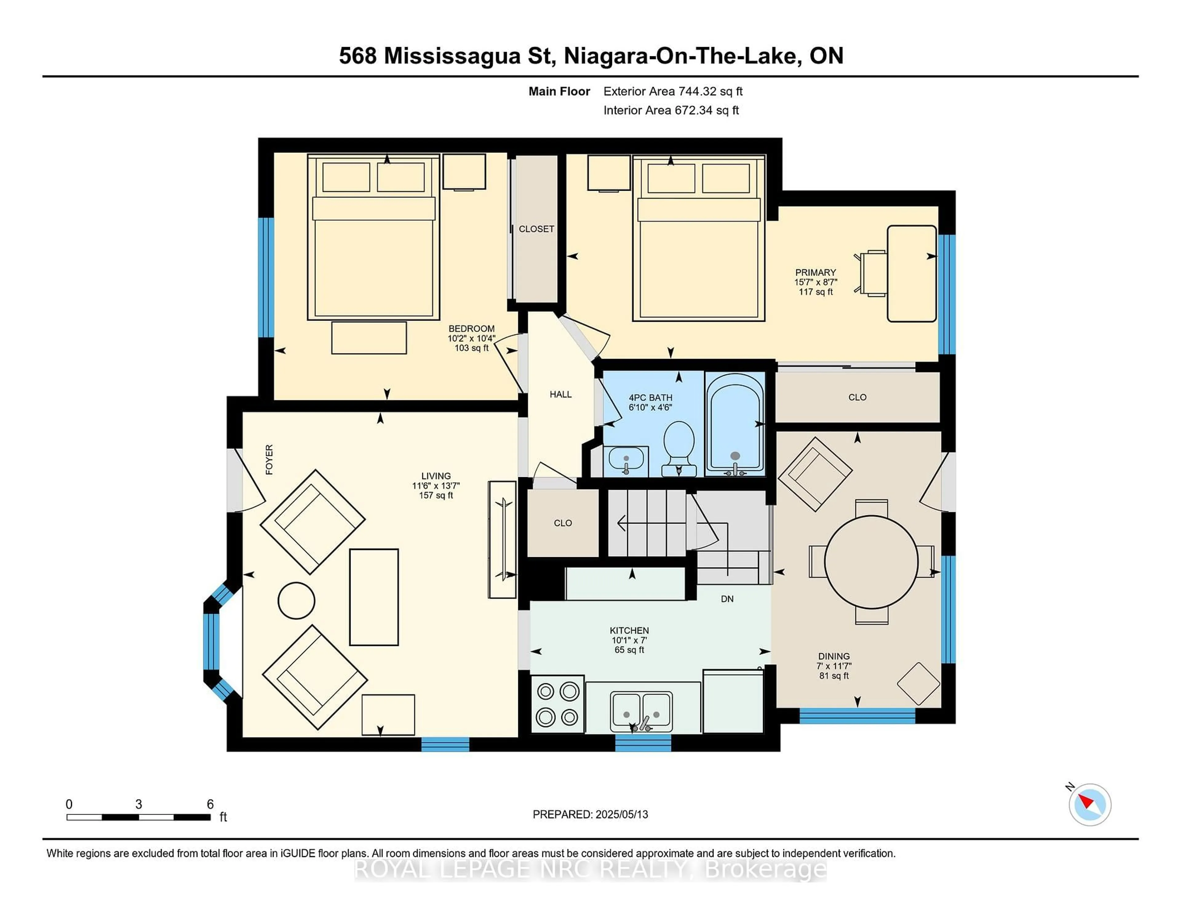 Floor plan for 568 Mississagua St, Niagara-on-the-Lake Ontario L0S 1J0