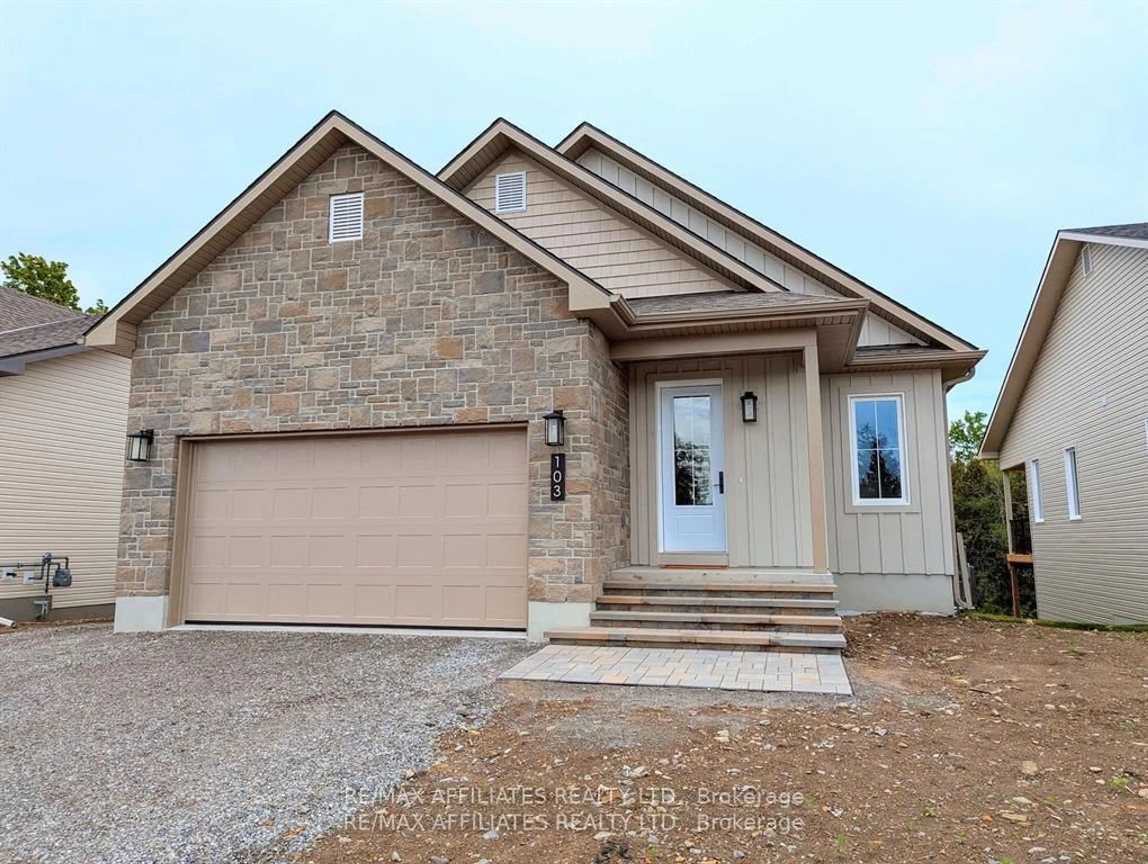 Home with brick exterior material, street for 103 RABB St, Smiths Falls Ontario K7A 0L6