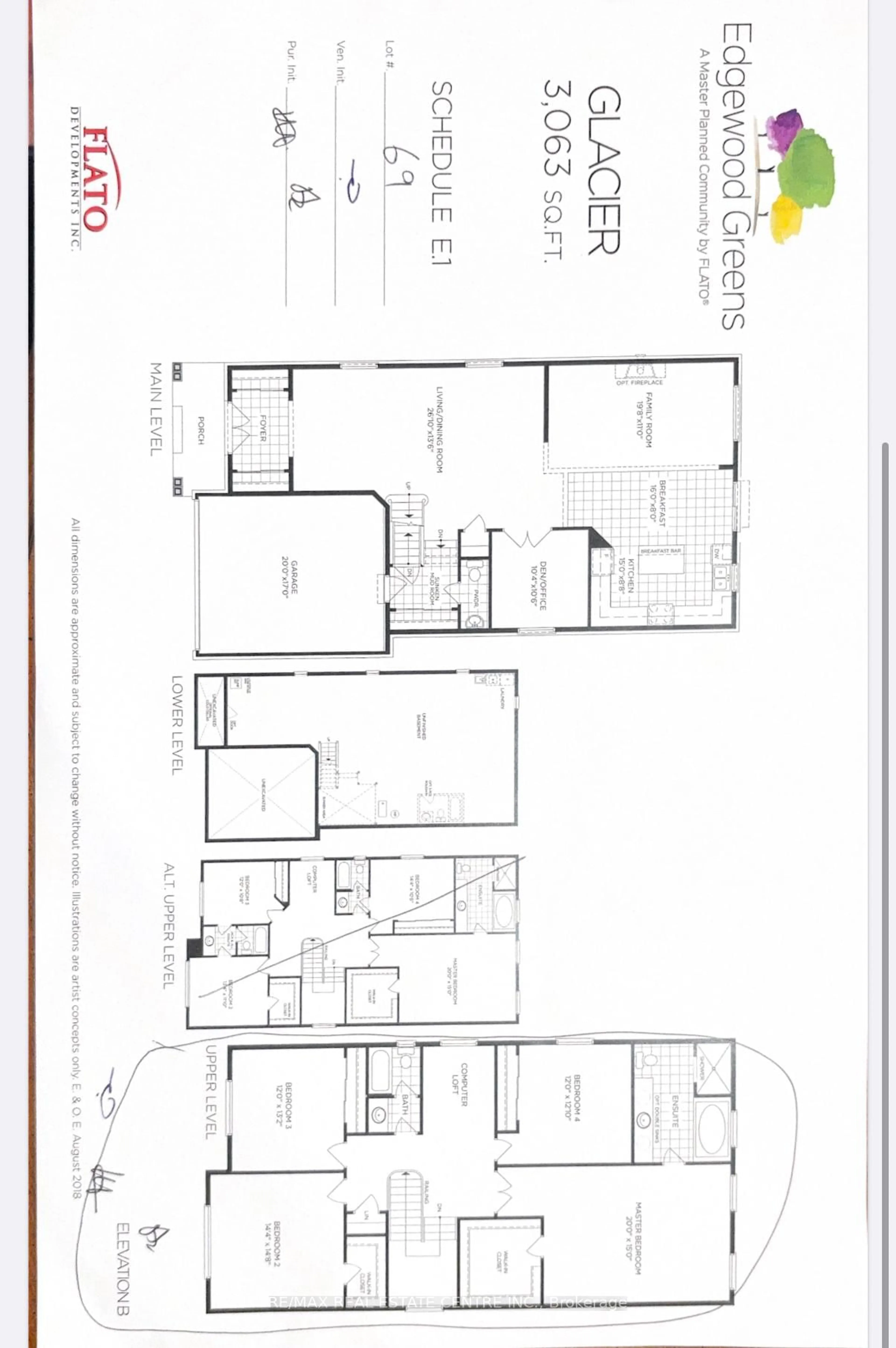 Floor plan for 335 Russell St, Southgate Ontario N0C 1B0
