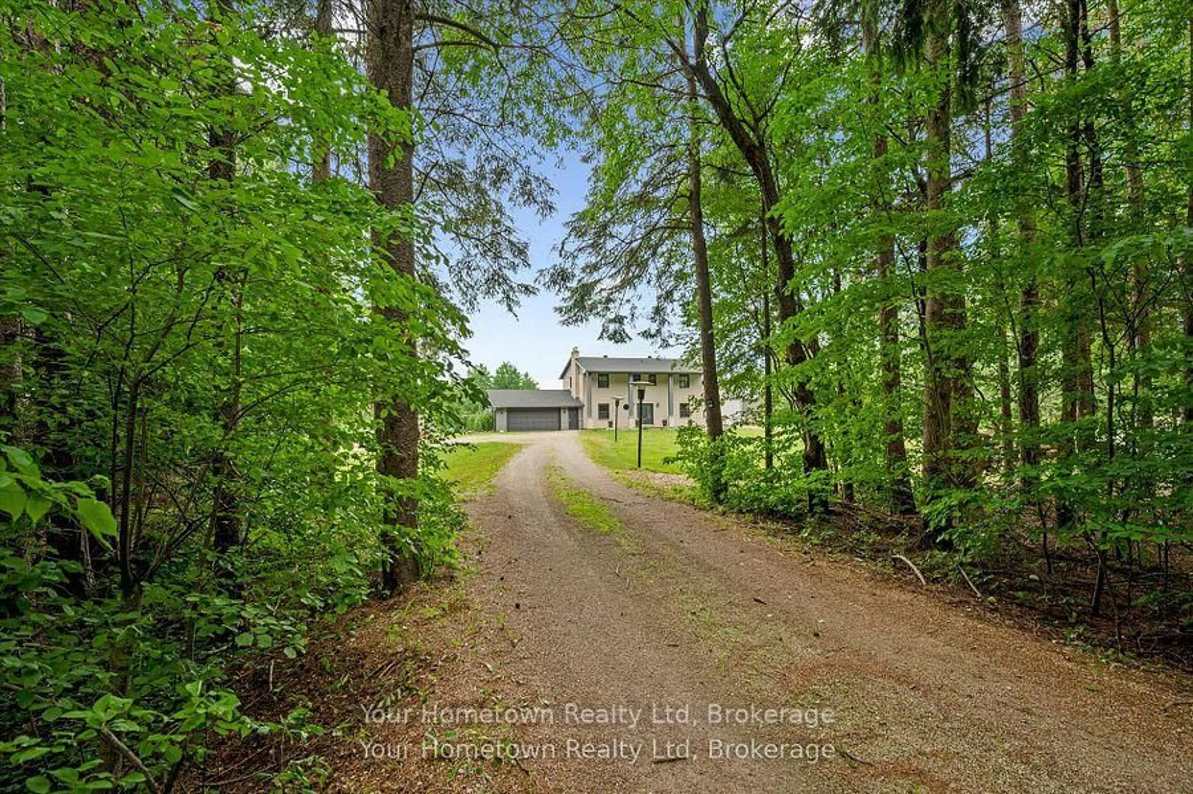 A pic from outside/outdoor area/front of a property/back of a property/a pic from drone, forest/trees view for 6878 Wellington Rd 16 Rd, Centre Wellington Ontario N0B 1J0