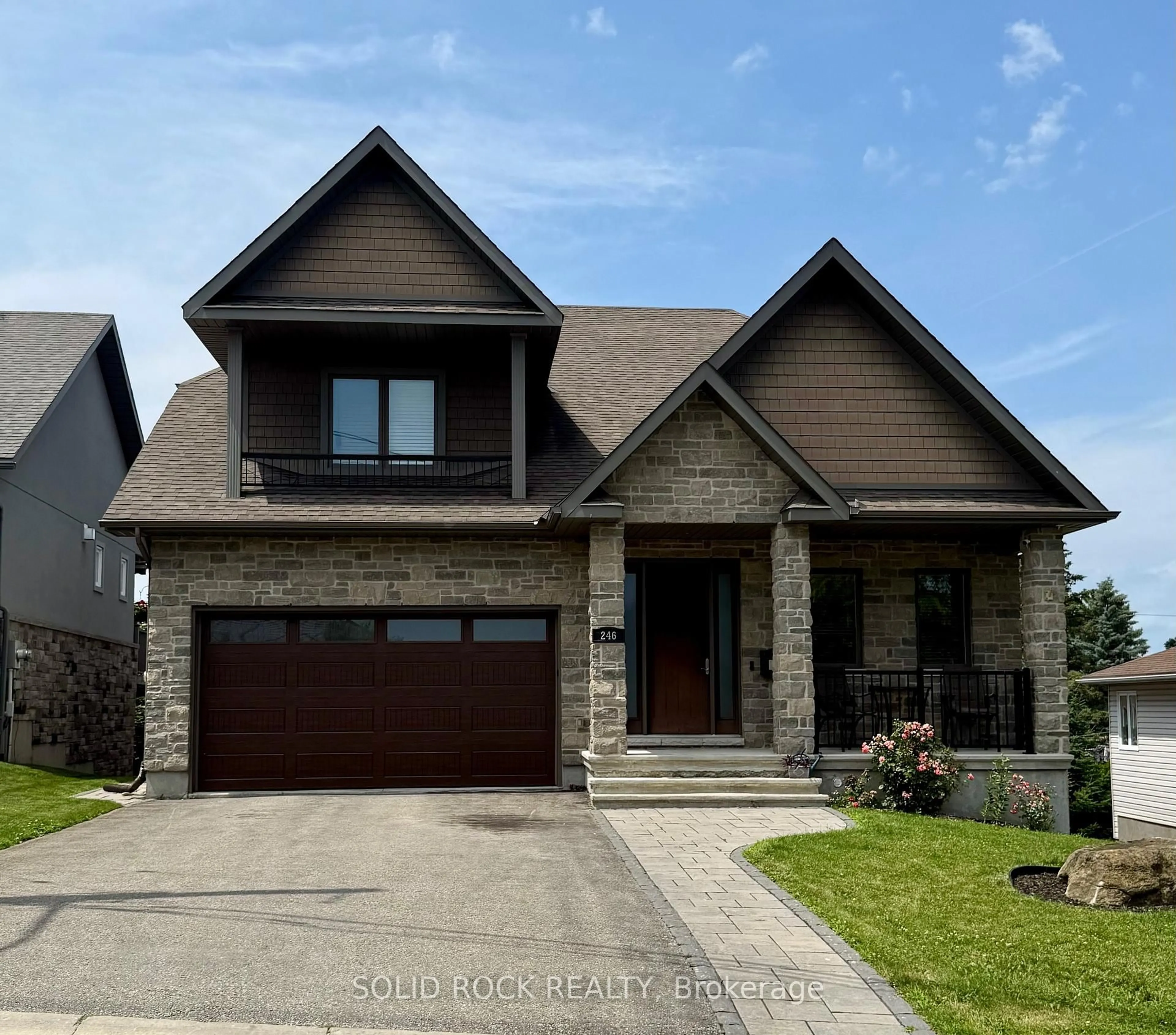 Home with brick exterior material, street for 246 LERA St, Smiths Falls Ontario K7A 5M3