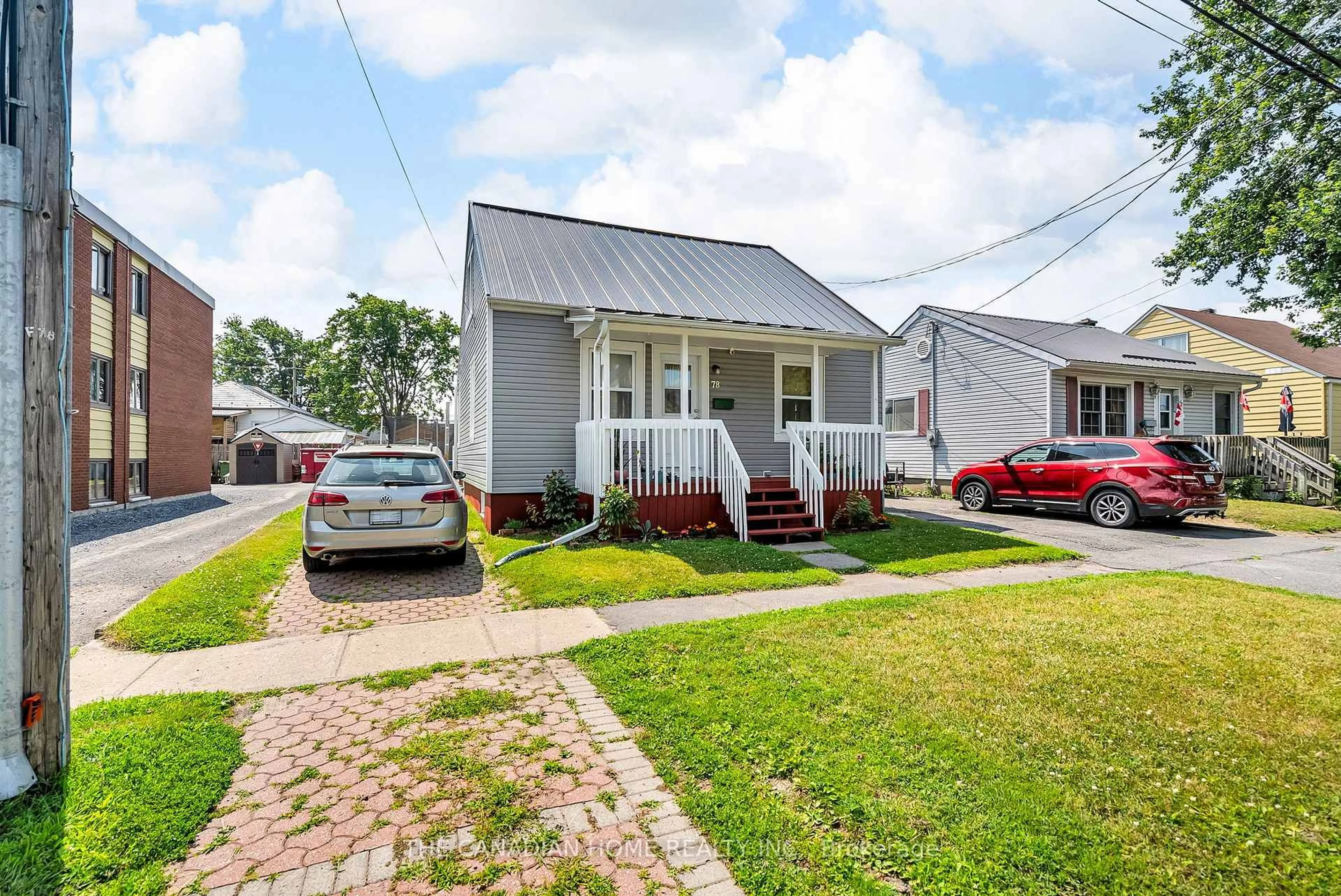 Home with vinyl exterior material, street for 78 VIMY Ave, Cornwall Ontario K6H 3B7