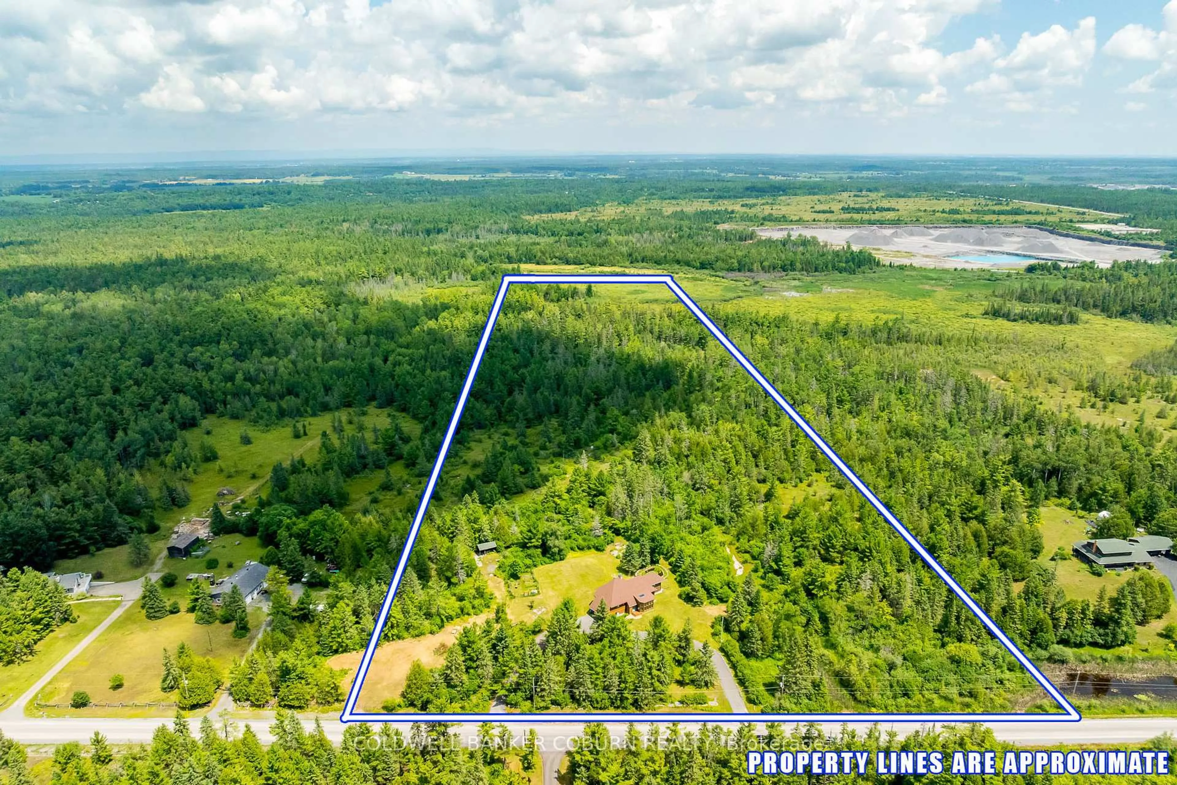 A pic from outside/outdoor area/front of a property/back of a property/a pic from drone, water/lake/river/ocean view for 2190 Ramsay Conc 12 Rd, Carp Ontario K0A 1L0