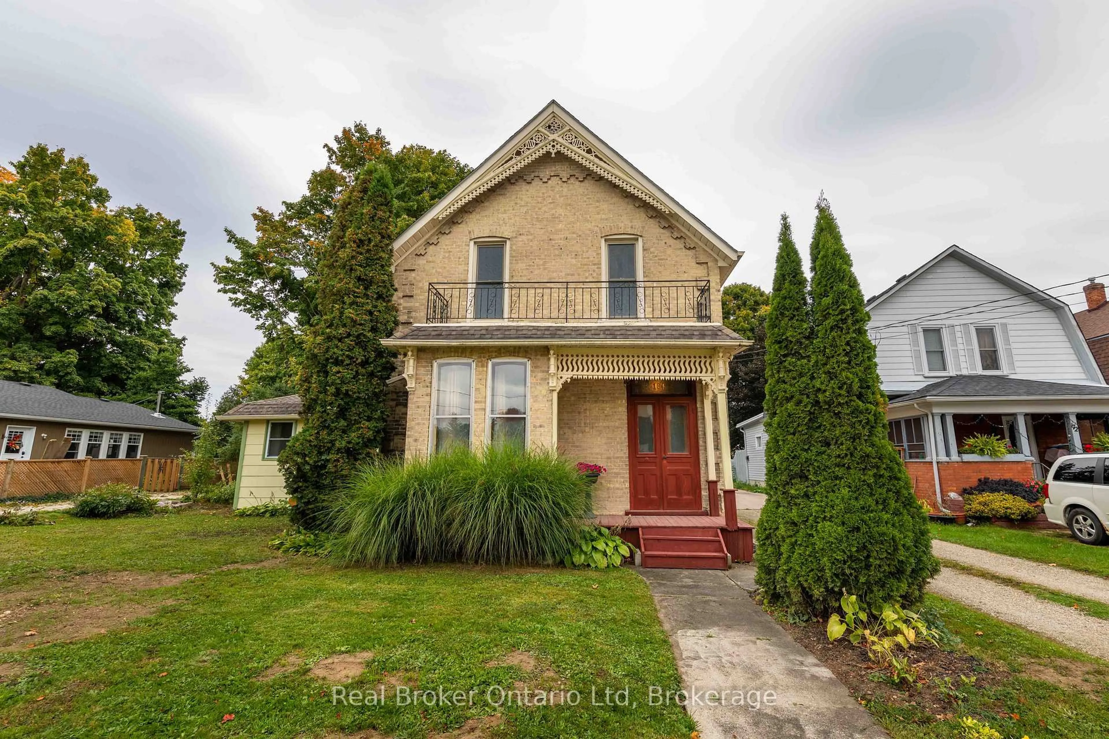 Home with brick exterior material, street for 164 Queen St, West Grey Ontario N0G 1R0