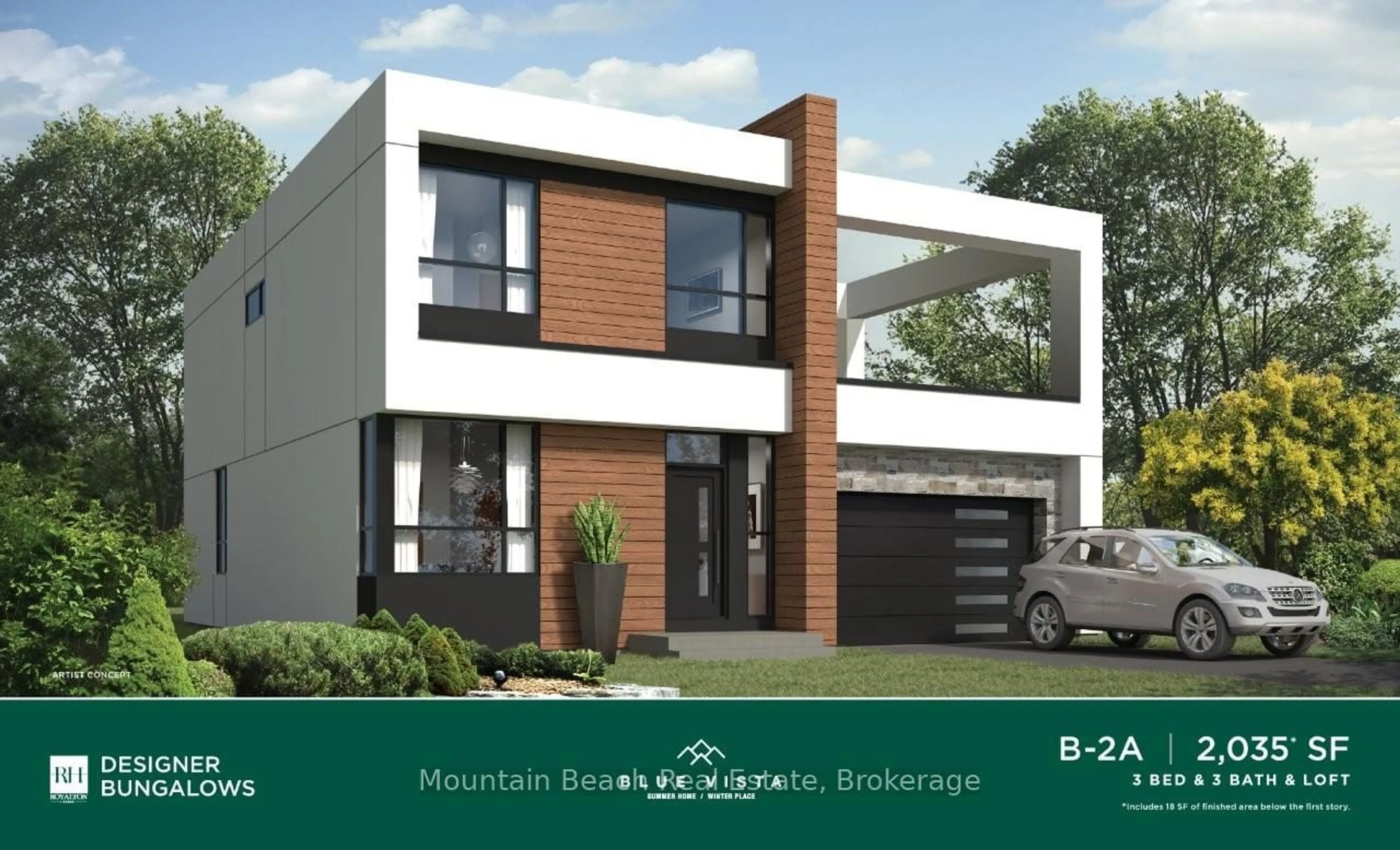 Home with brick exterior material, mountain view for LOT 20 Yvonne Cres, Blue Mountains Ontario L9Y 0K8