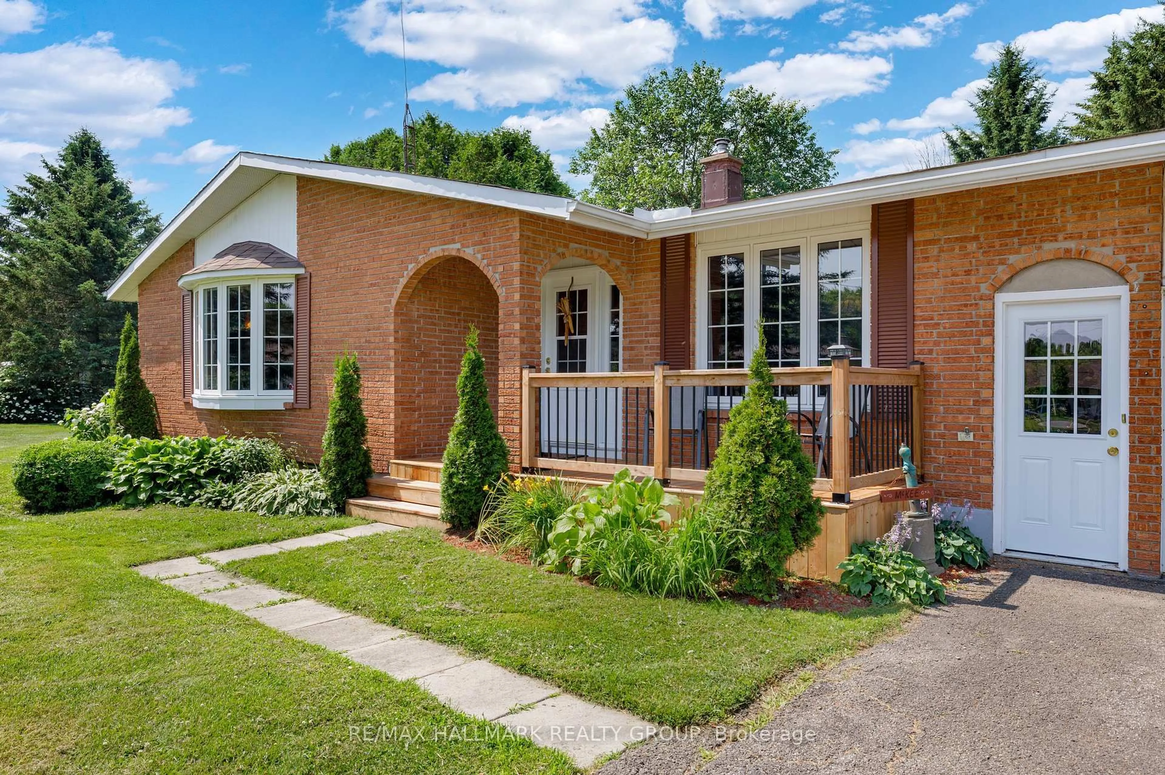 Home with brick exterior material, street for 2750 Blue Church Rd, Augusta Ontario K0E 1T0