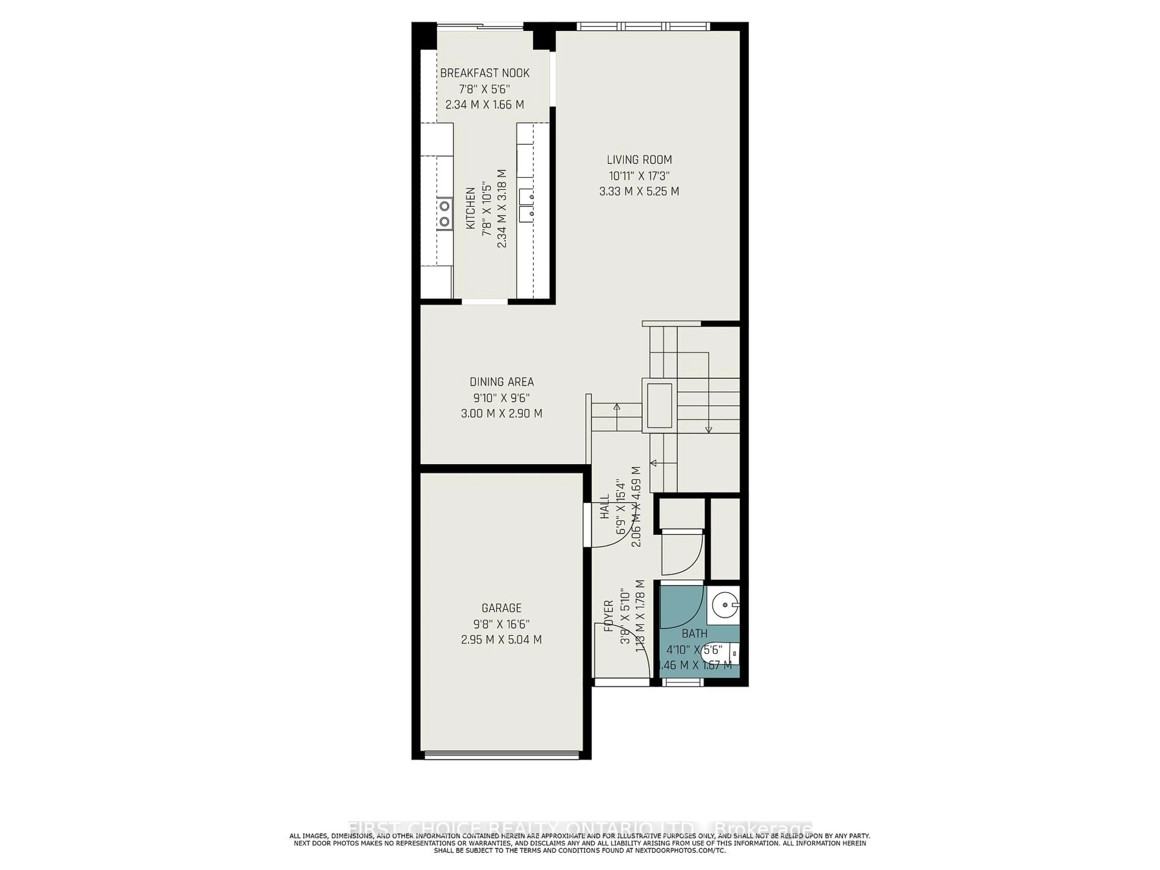 Floor plan for 686 Trigoria Cres, Ottawa Ontario K4A 0T6