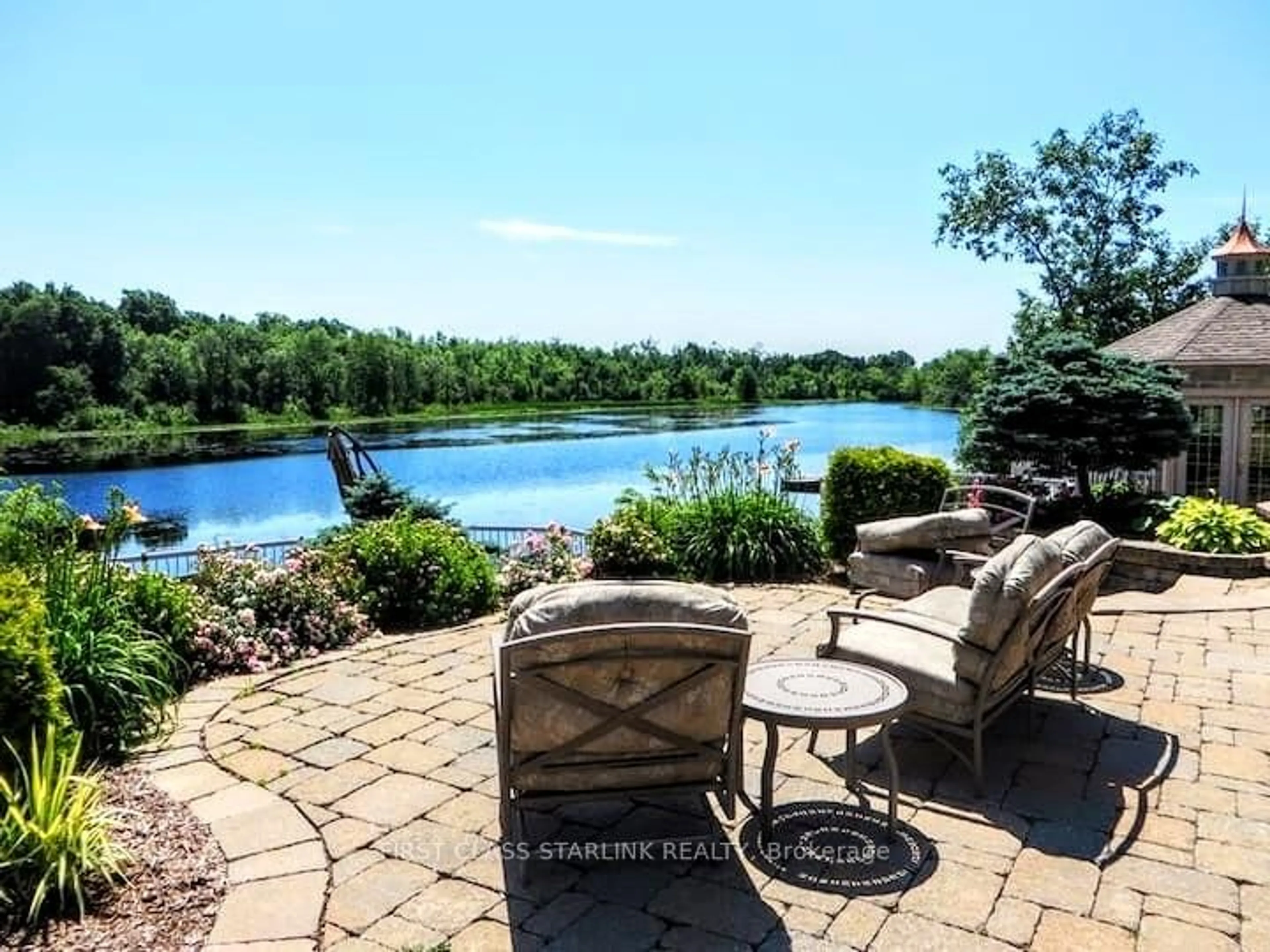Patio, water/lake/river/ocean view for 3323 county Rd, Yarker Ontario K0K 3N0