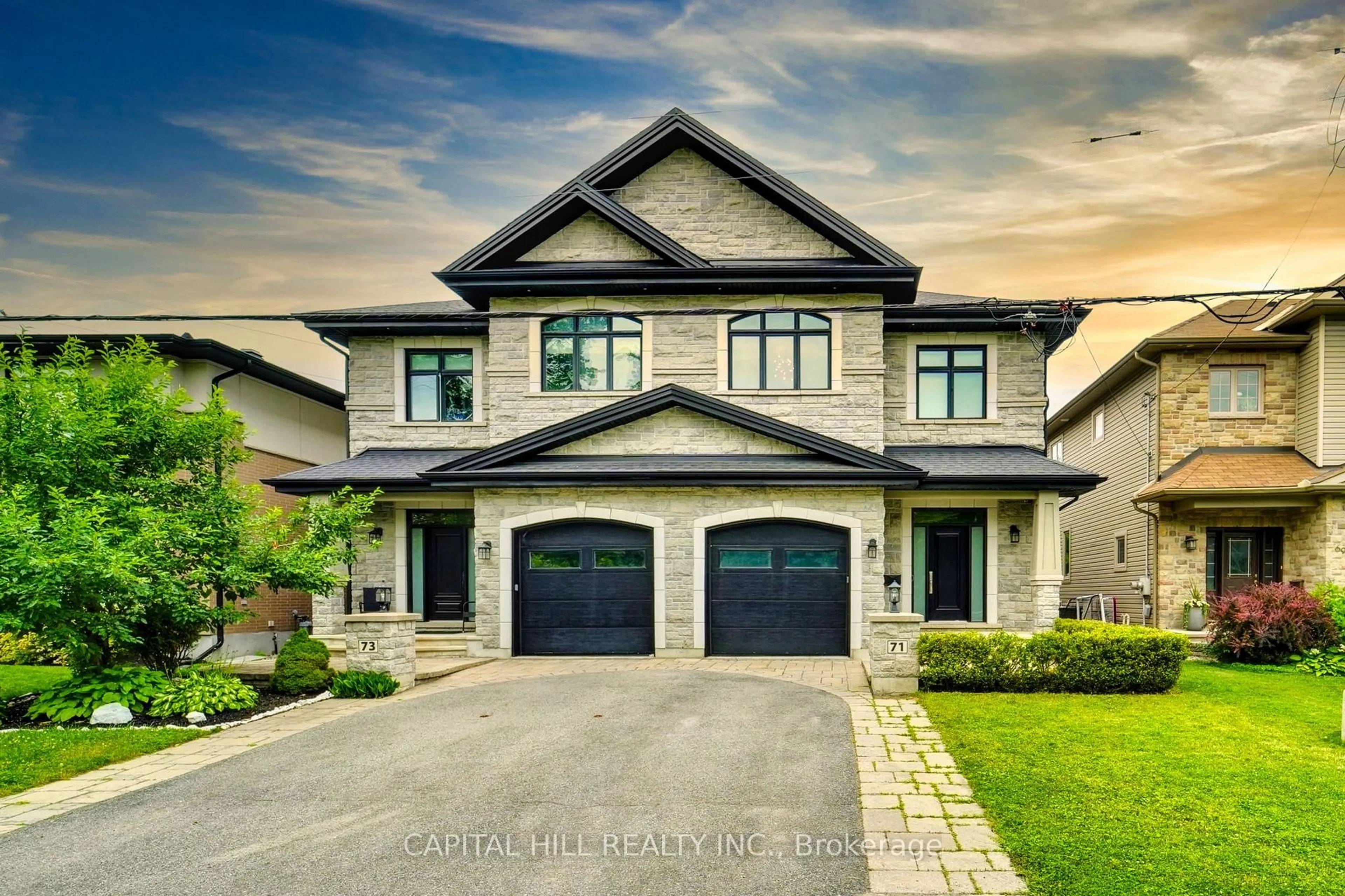 Home with brick exterior material, street for 71 ELEANOR Dr, Ottawa Ontario K2E 6A1