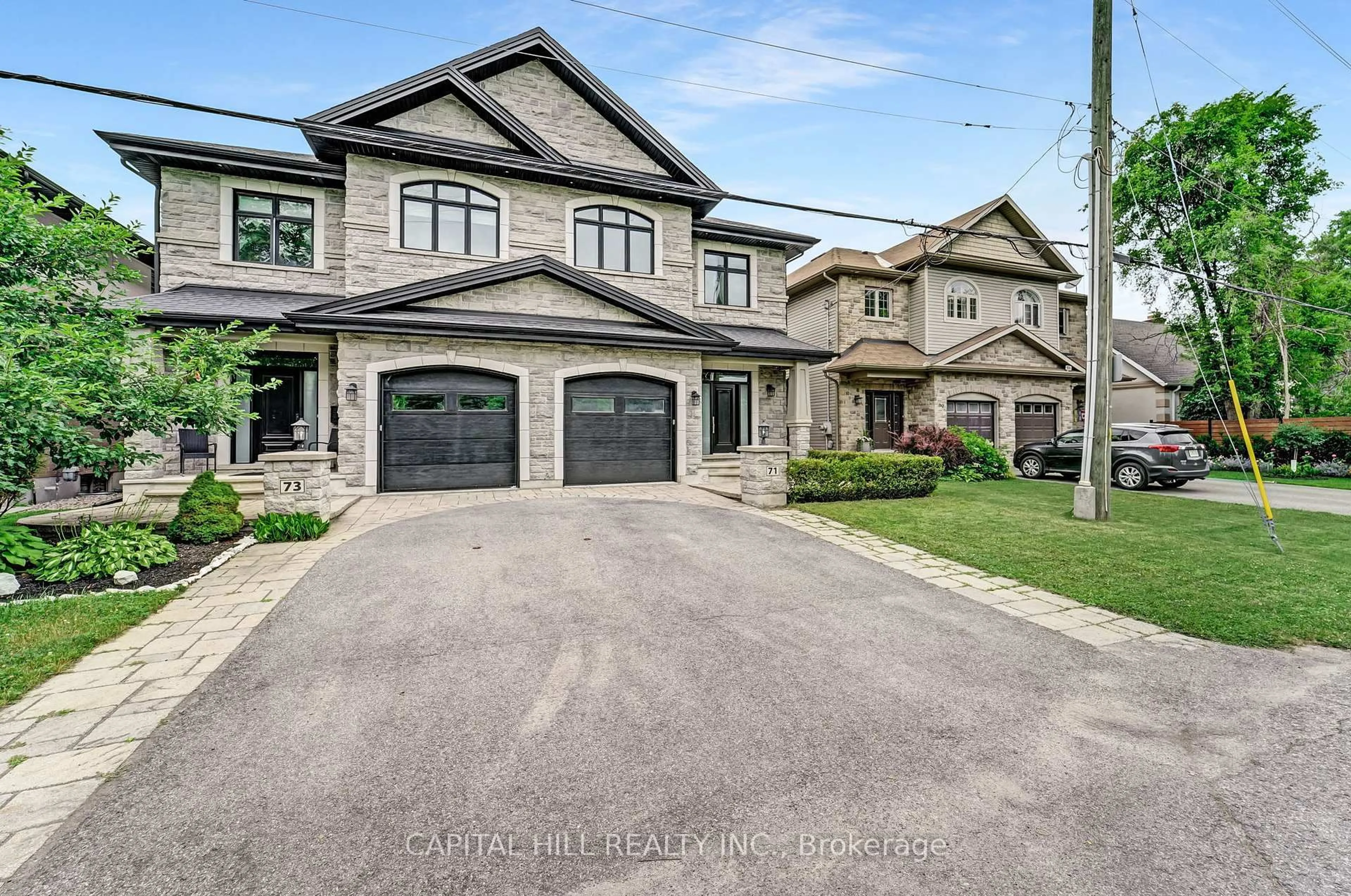 Home with brick exterior material, street for 71 ELEANOR Dr, Ottawa Ontario K2E 6A1