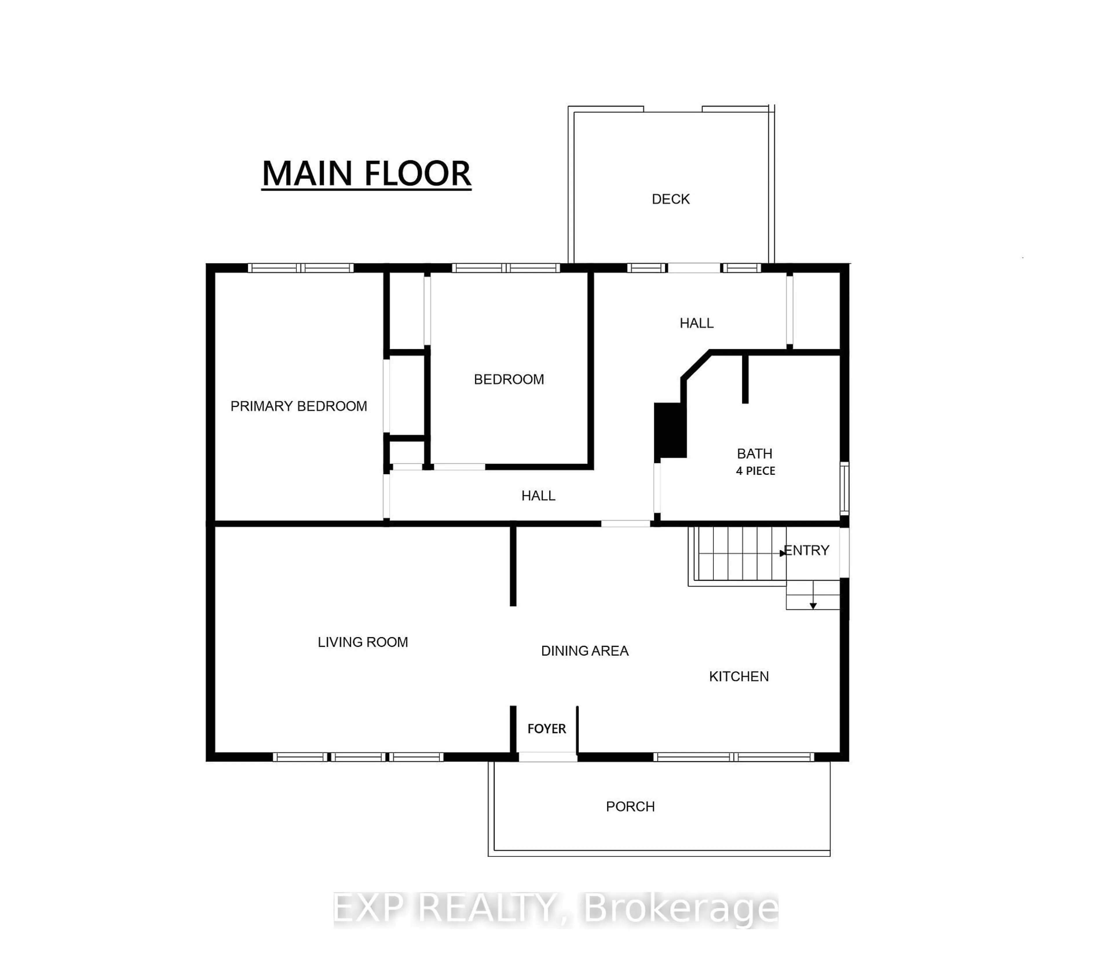 Floor plan for 138 MARK St, London East Ontario N5V 2G9