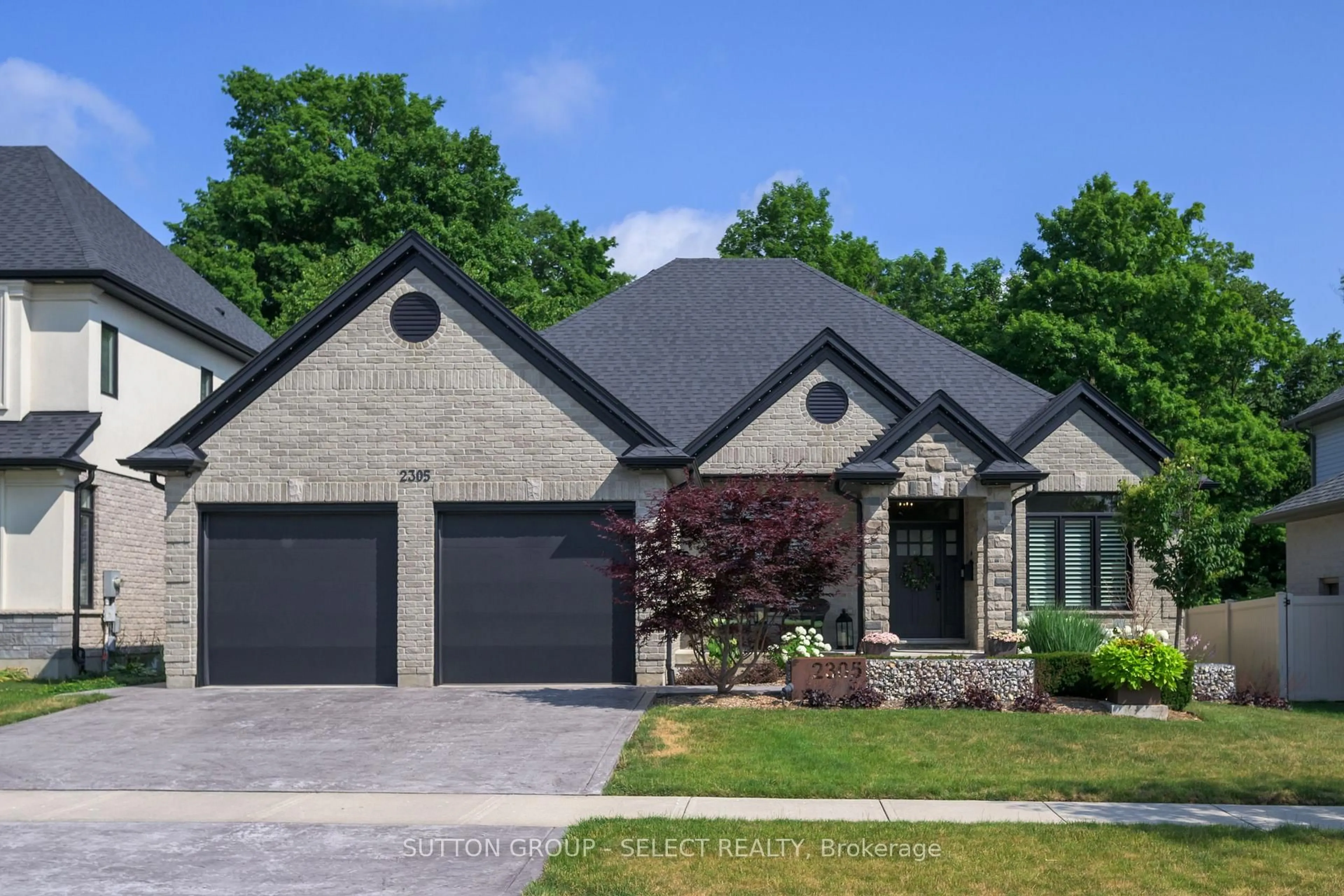 Home with brick exterior material, street for 2305 Dauncey Cres, London North Ontario N5X 0M2