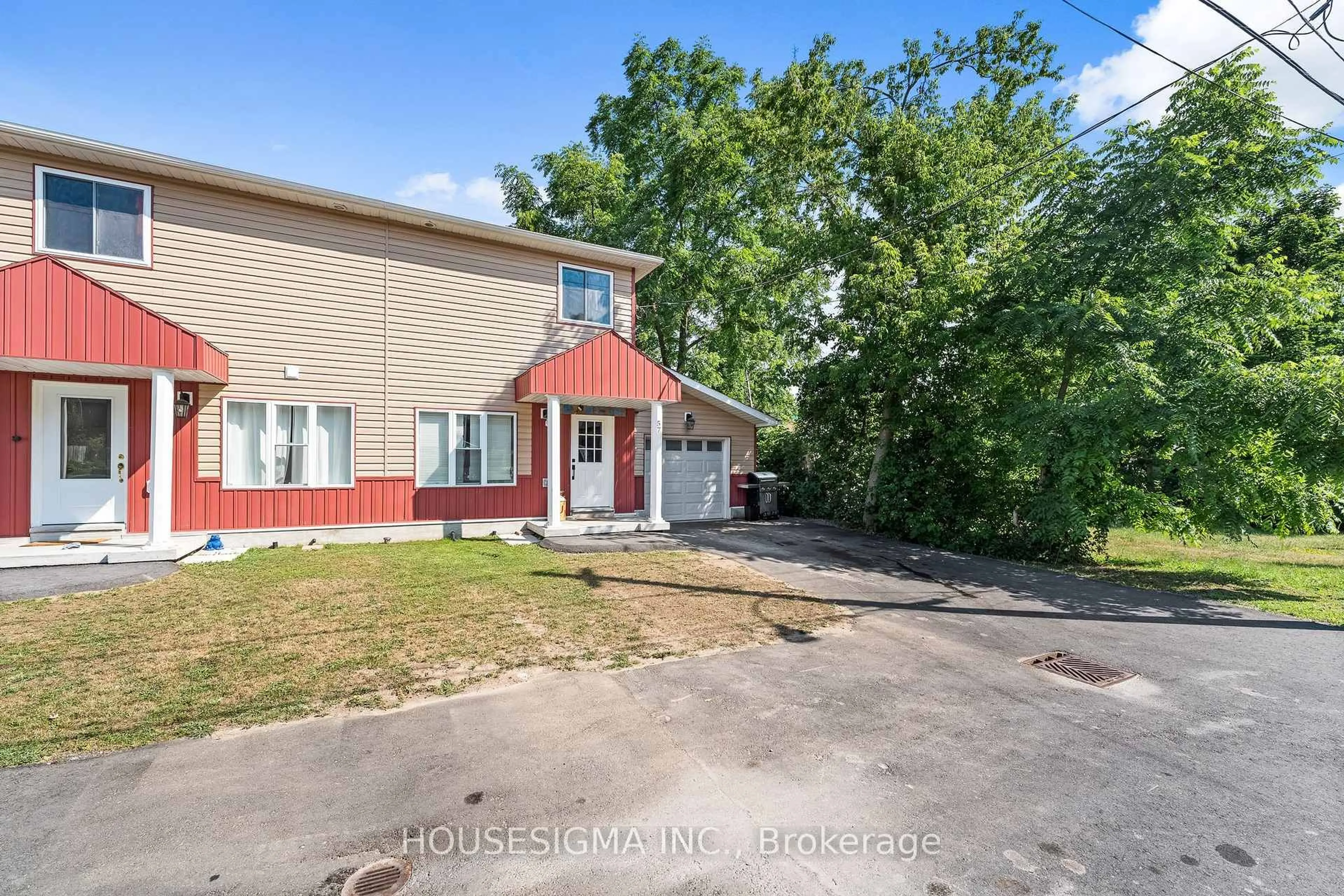 A pic from outside/outdoor area/front of a property/back of a property/a pic from drone, street for 57 Kent St, Trent Hills Ontario K0L 1L0