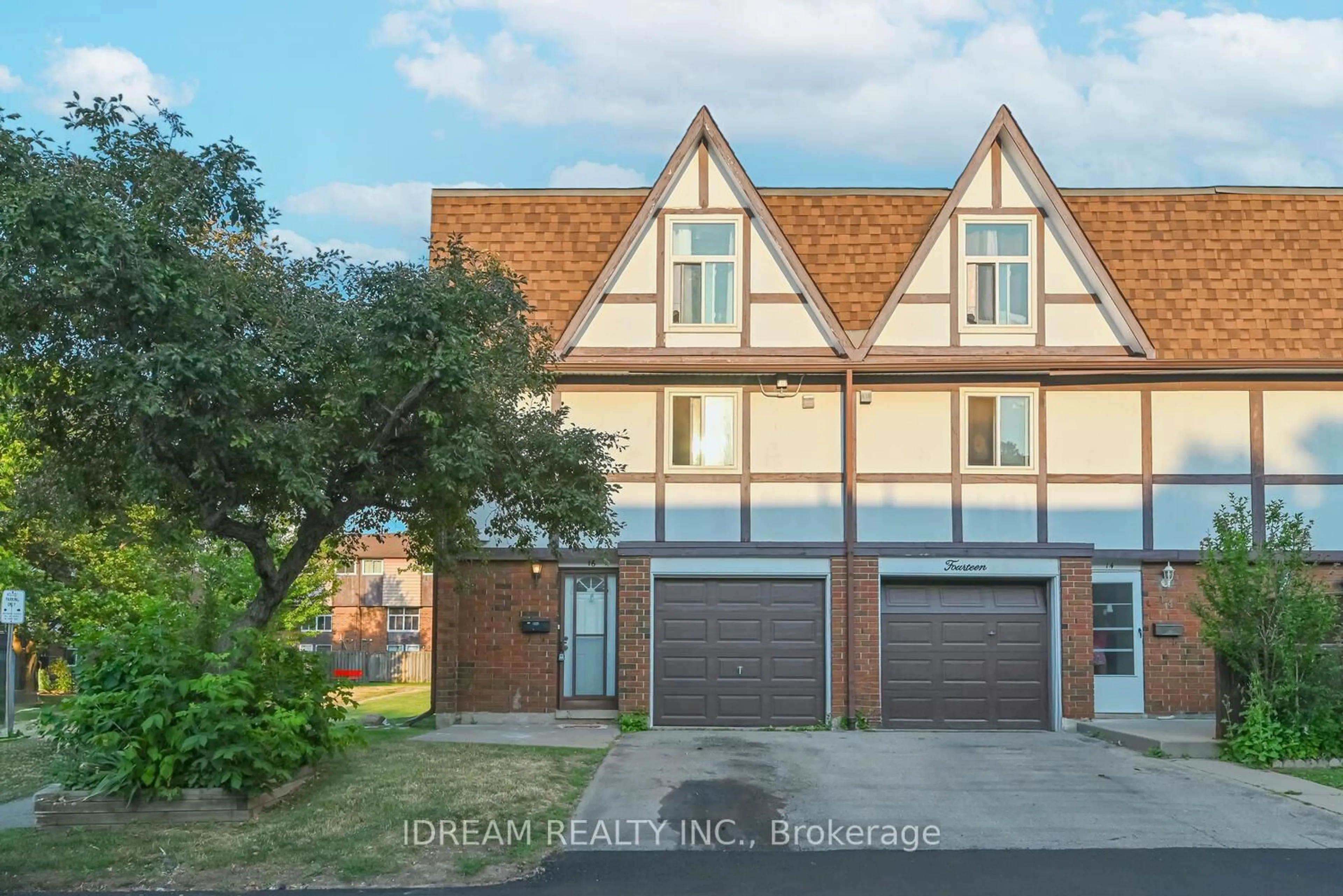 Home with brick exterior material, street for 16 Priscilla Lane #77, Hamilton Ontario L8E 3K9