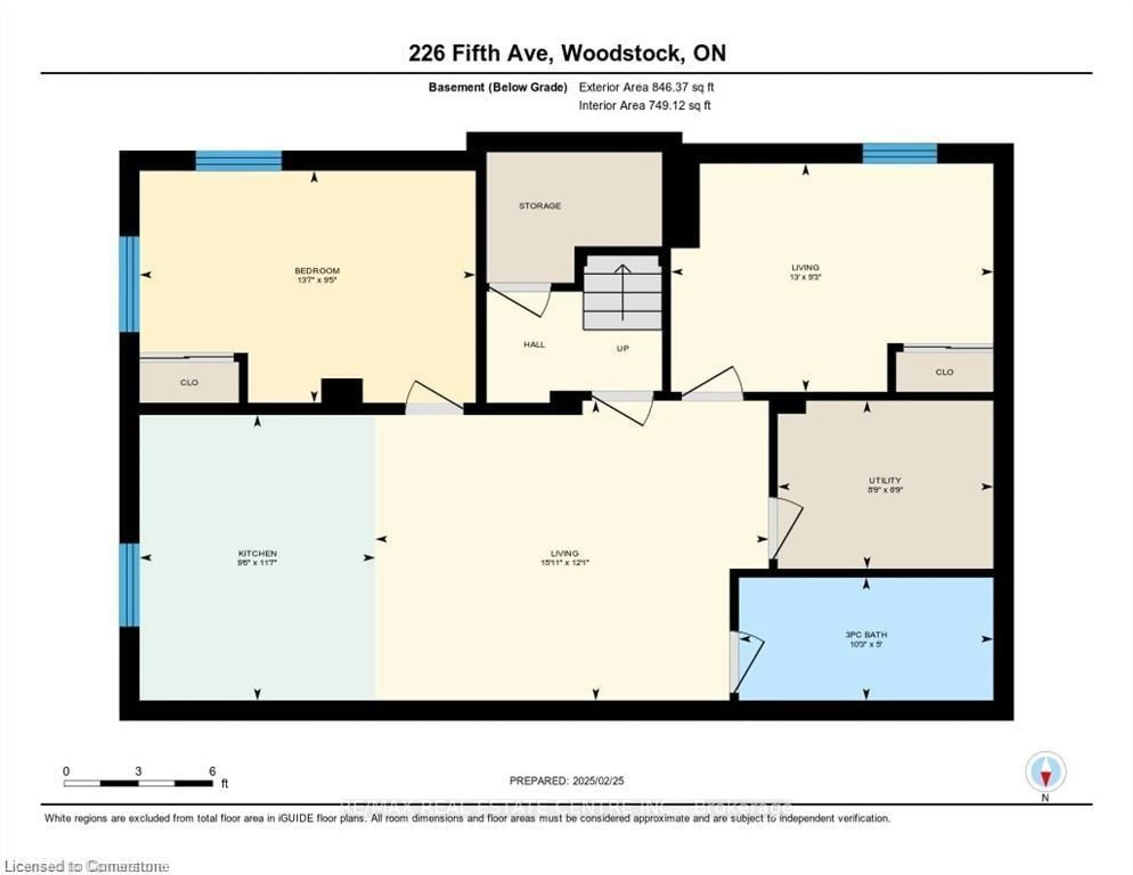 Floor plan for 266 Fifth Ave, Woodstock Ontario N4S 2G1