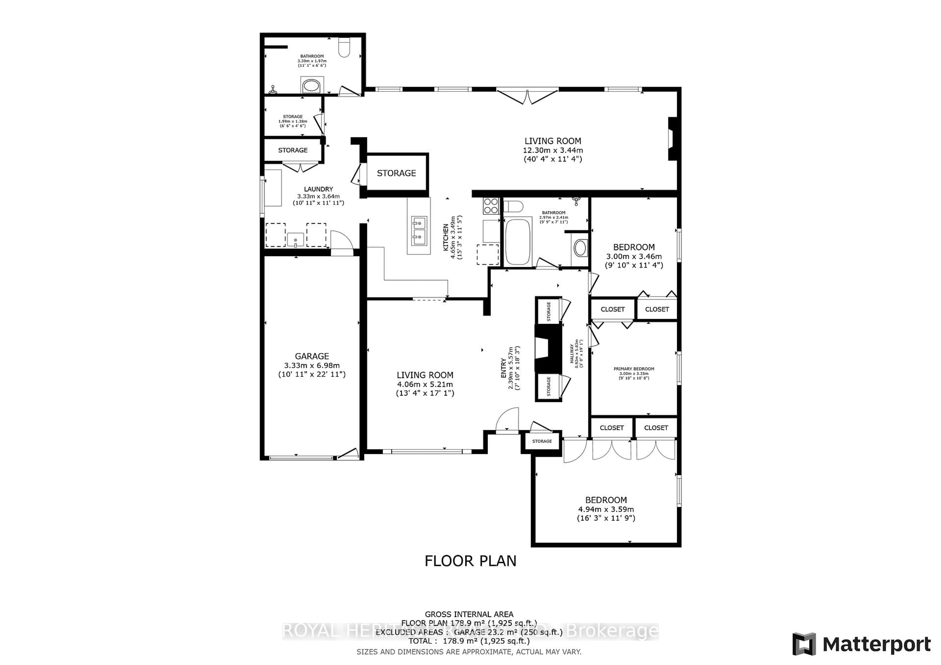Floor plan for 30 Albert St, Kawartha Lakes Ontario K9V 3G7