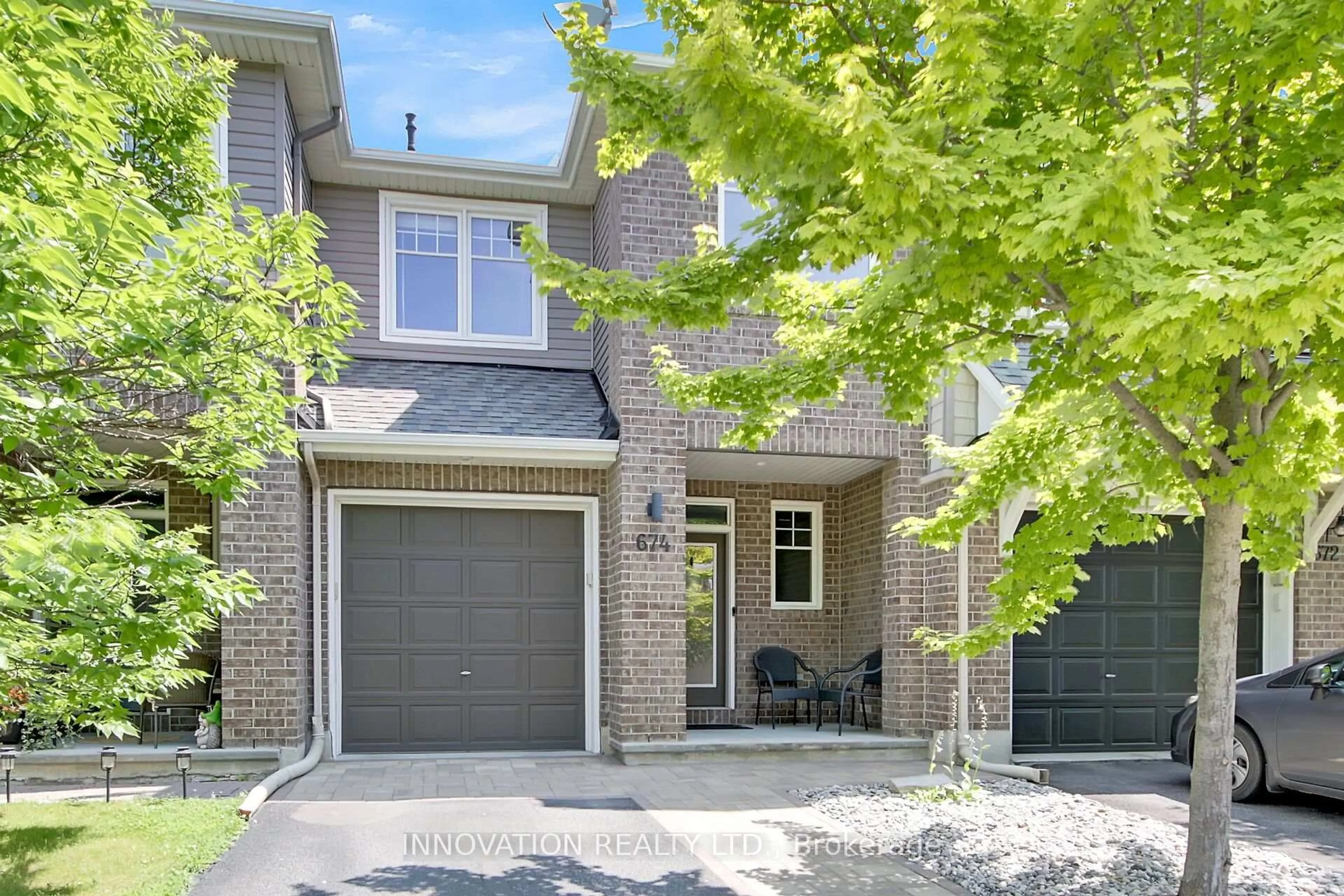 Home with brick exterior material, street for 674 White Alder Ave, Ottawa Ontario K1T 0E7