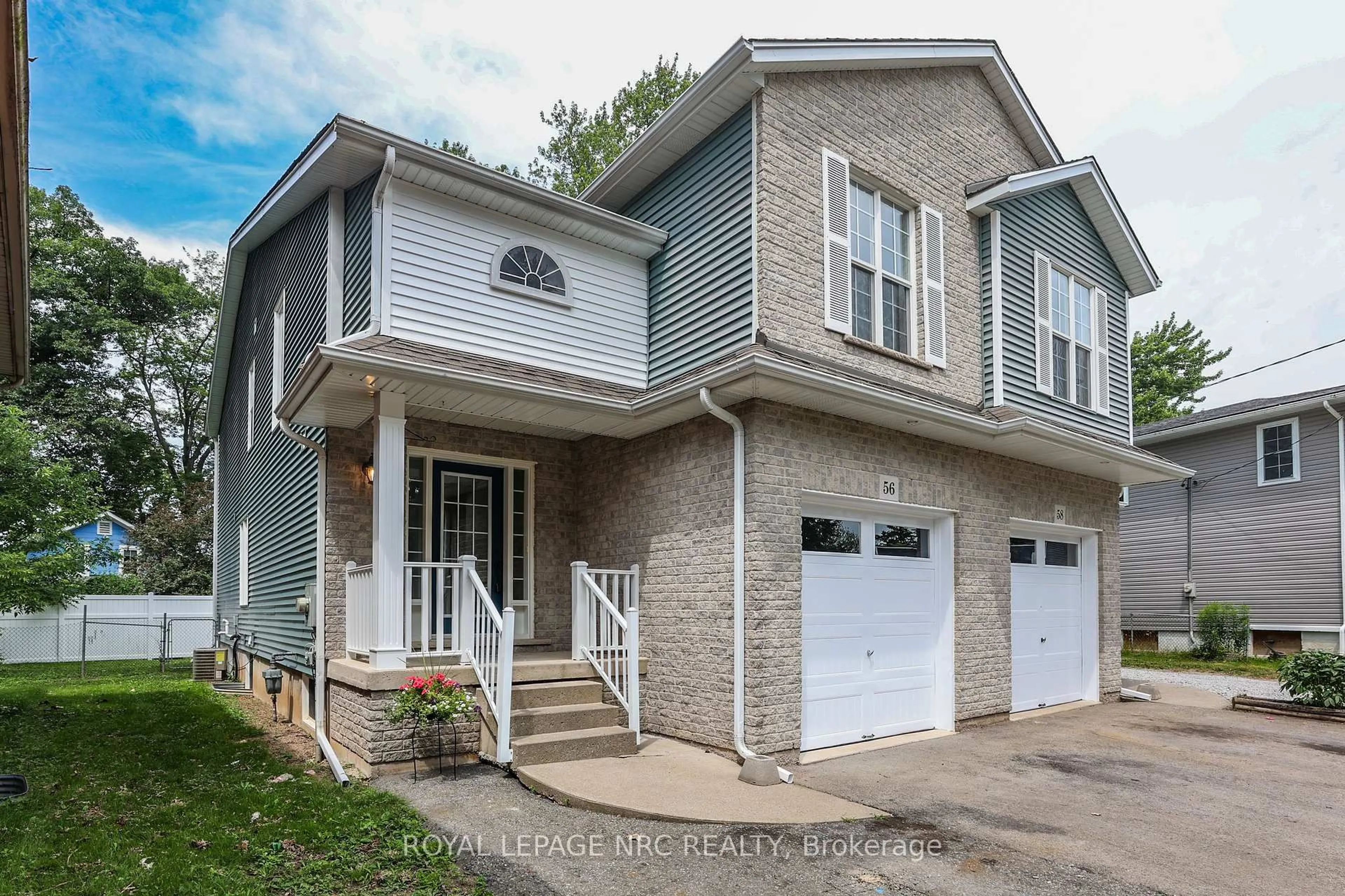 Home with brick exterior material, street for 56 Queens Circ, Fort Erie Ontario L0S 1B0