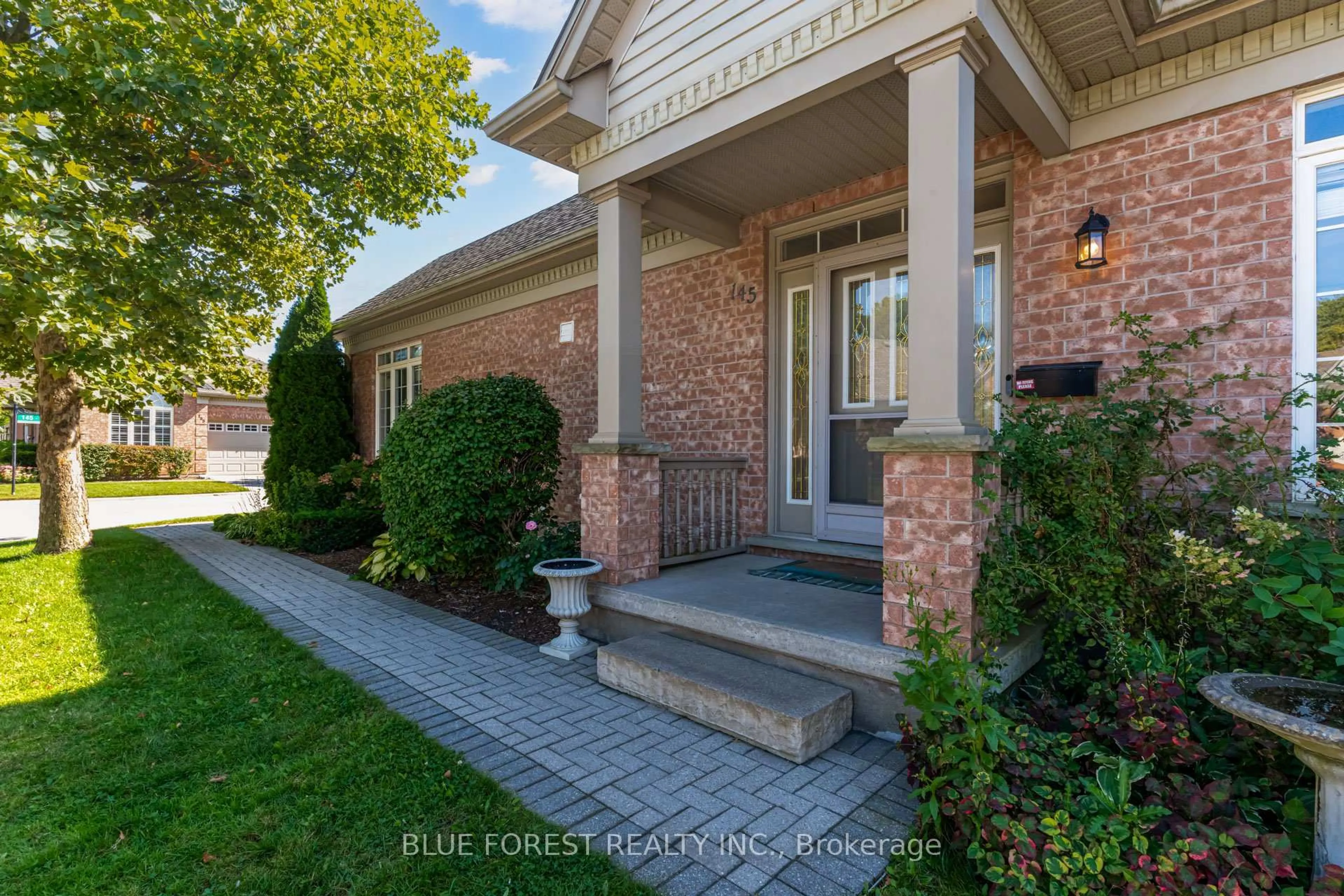 Home with brick exterior material, street for 2025 Meadowgate Blvd #145, London South Ontario N6M 1K9