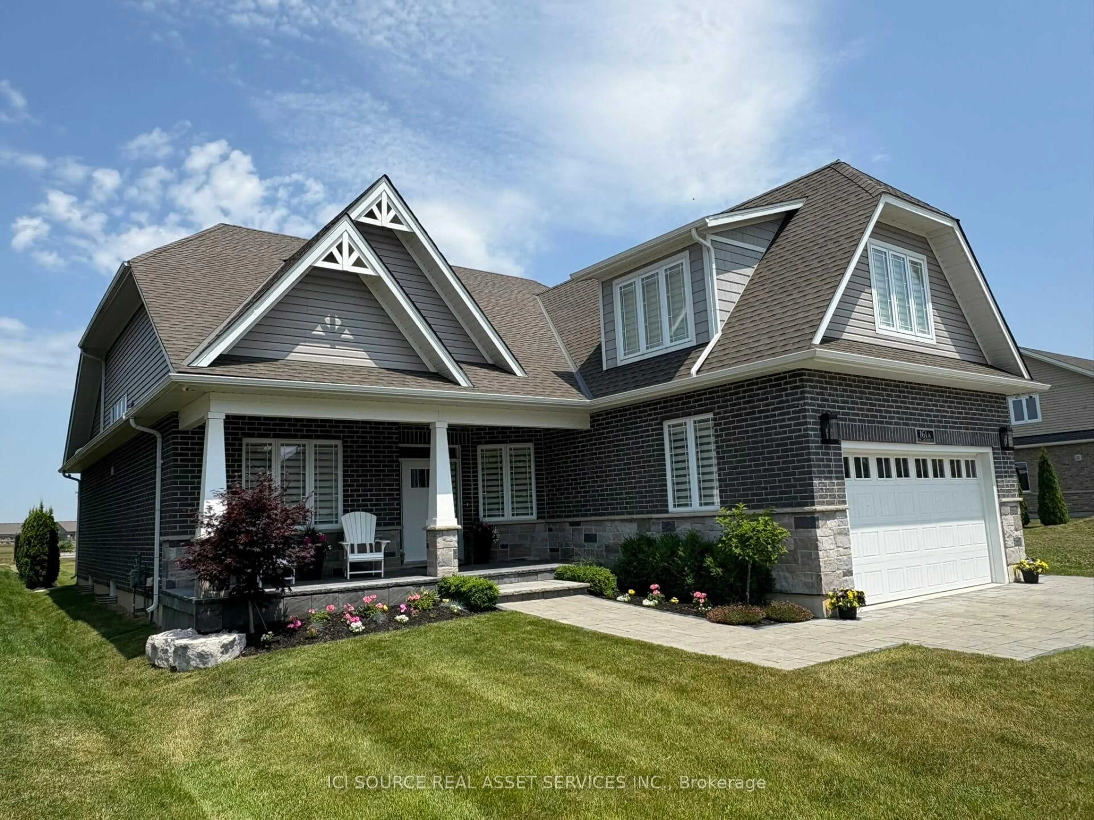 Home with brick exterior material, street for 161A New Lakeshore Rd, Norfolk Ontario N0A 1N3