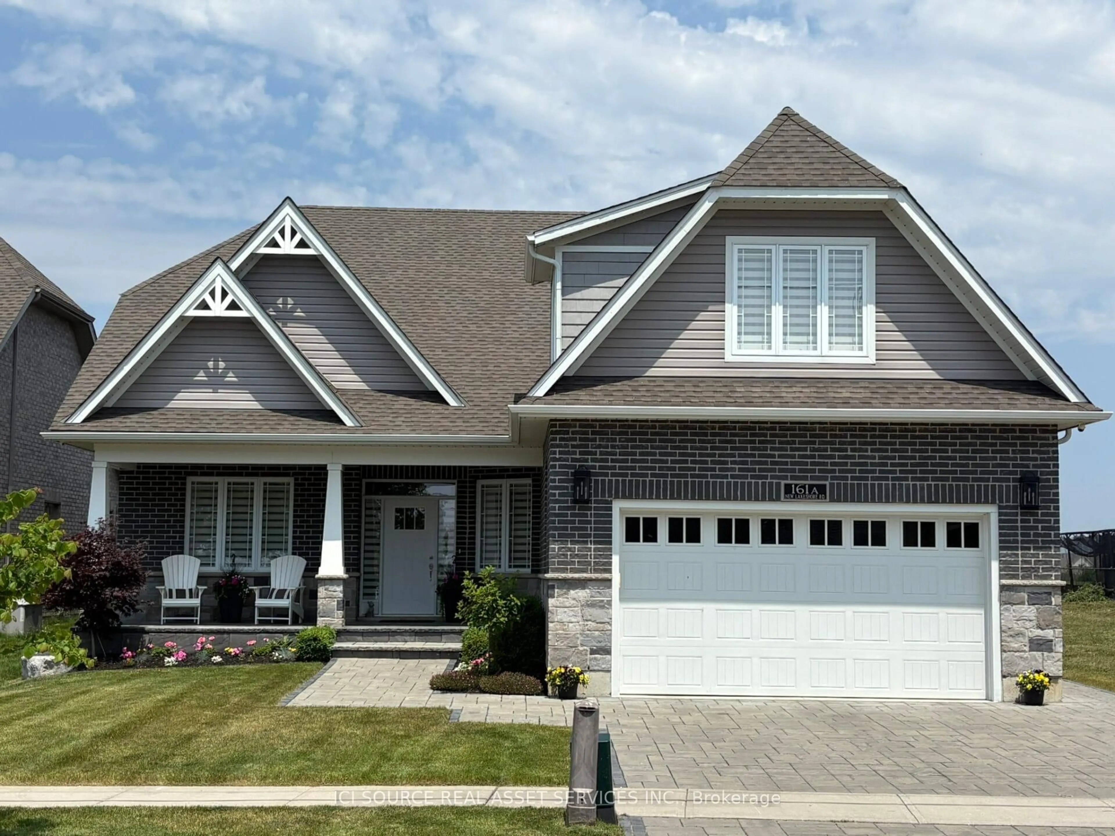 Home with brick exterior material, street for 161A New Lakeshore Rd, Norfolk Ontario N0A 1N3