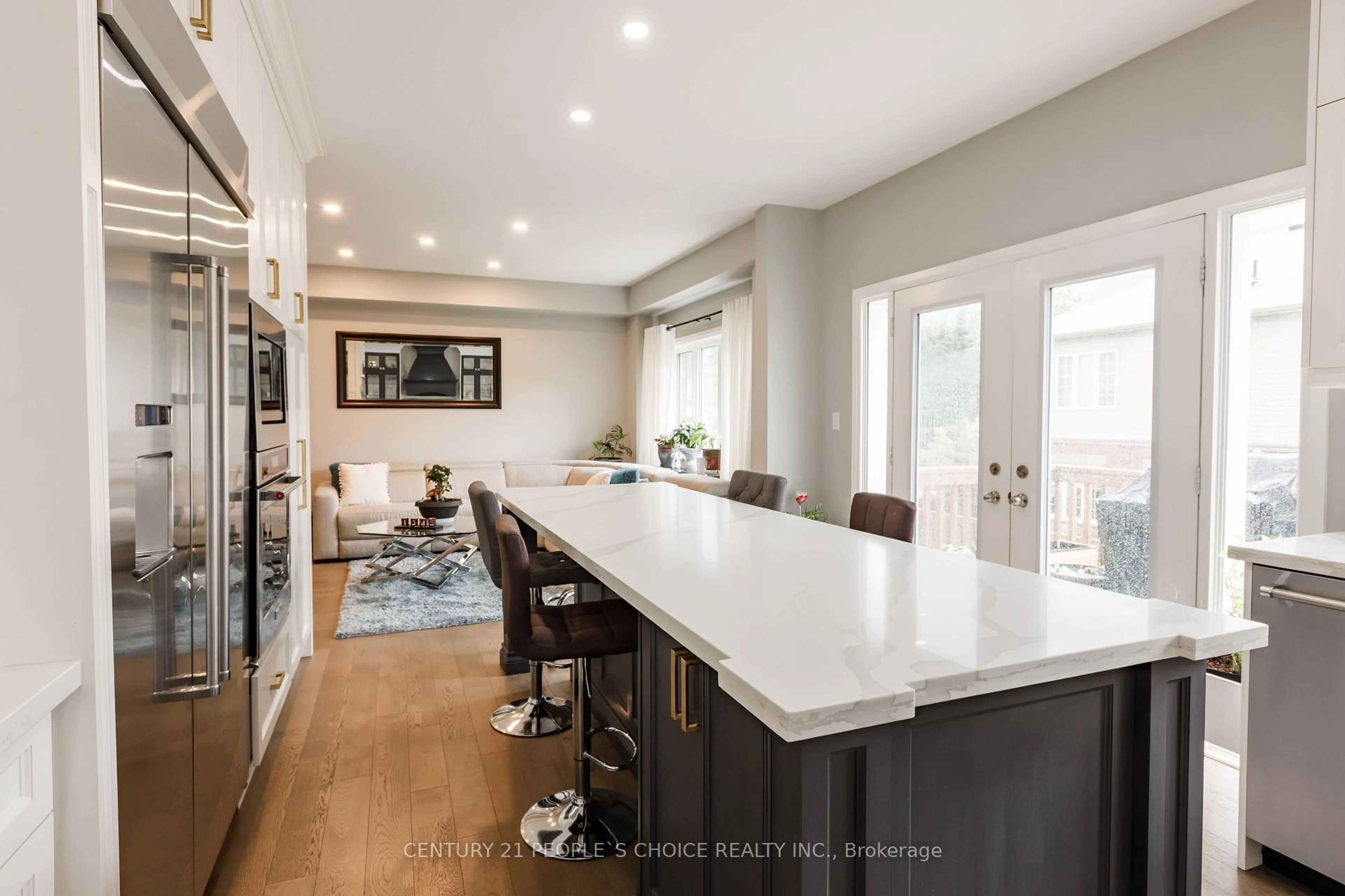 Open concept kitchen, ceramic/tile floor for 5 Jenkins St #House, East Luther Grand Valley Ontario L9W 7R2