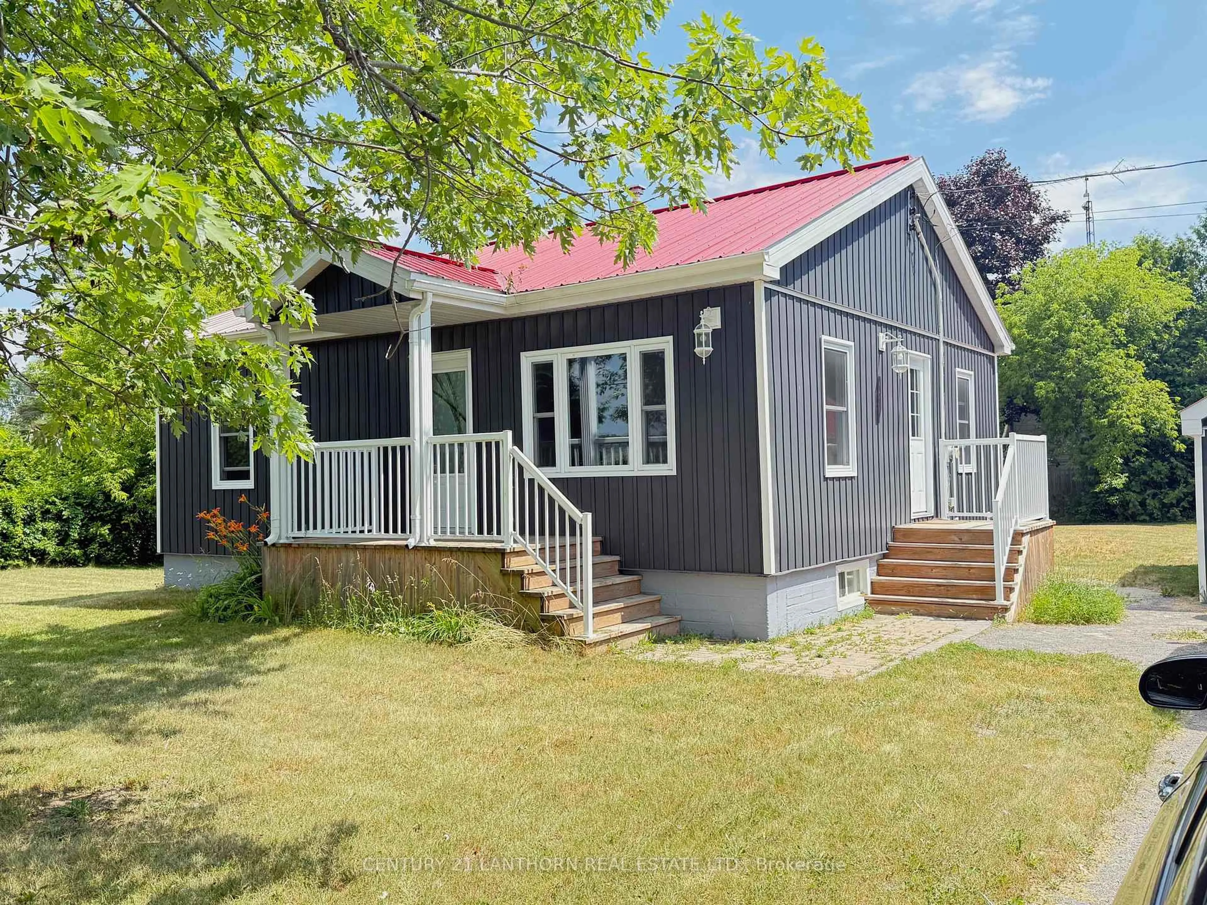Home with vinyl exterior material, street for 100 Whites Rd, Quinte West Ontario K8V 5P5
