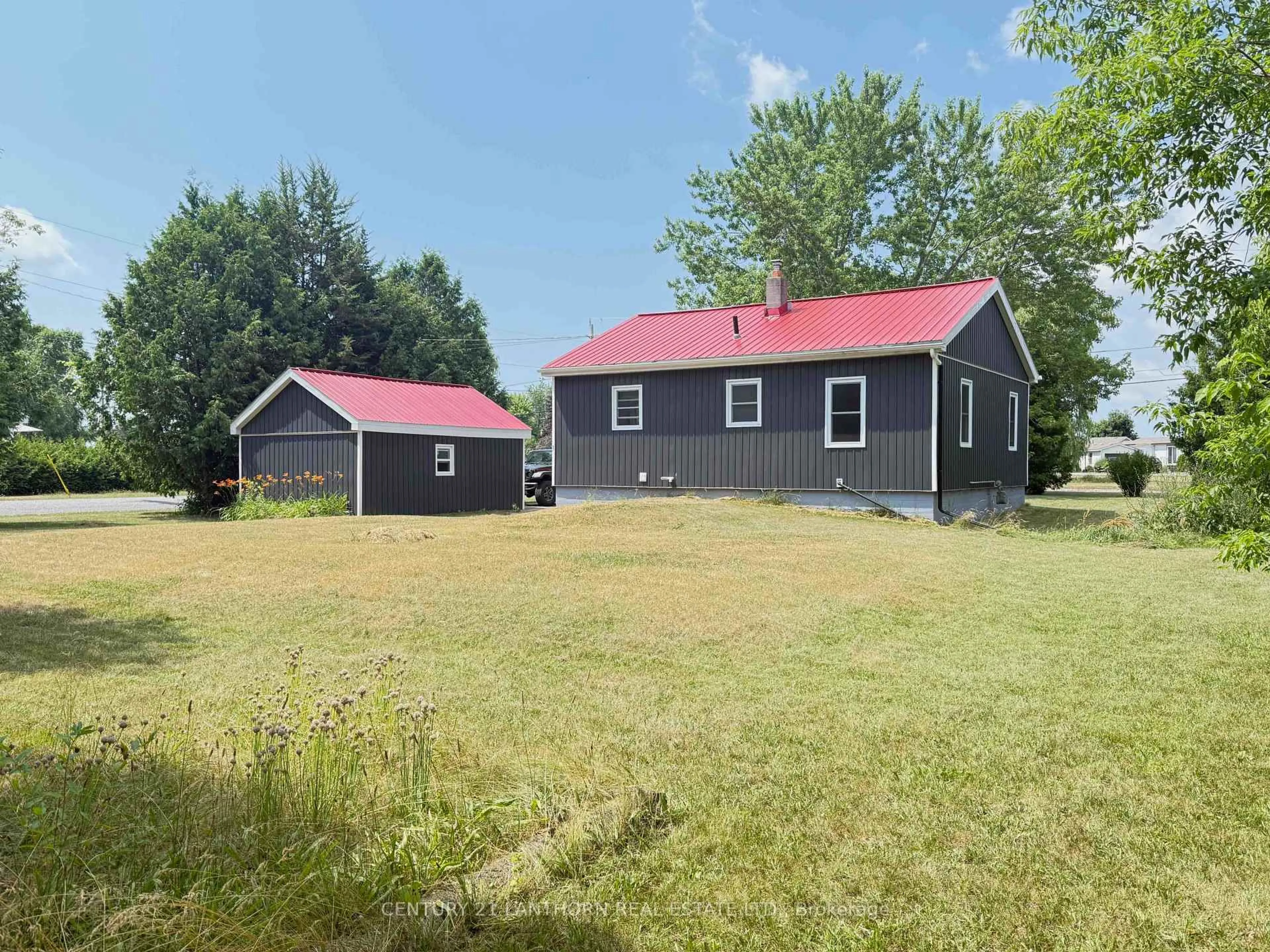 A pic from outside/outdoor area/front of a property/back of a property/a pic from drone, building for 100 Whites Rd, Quinte West Ontario K8V 5P5