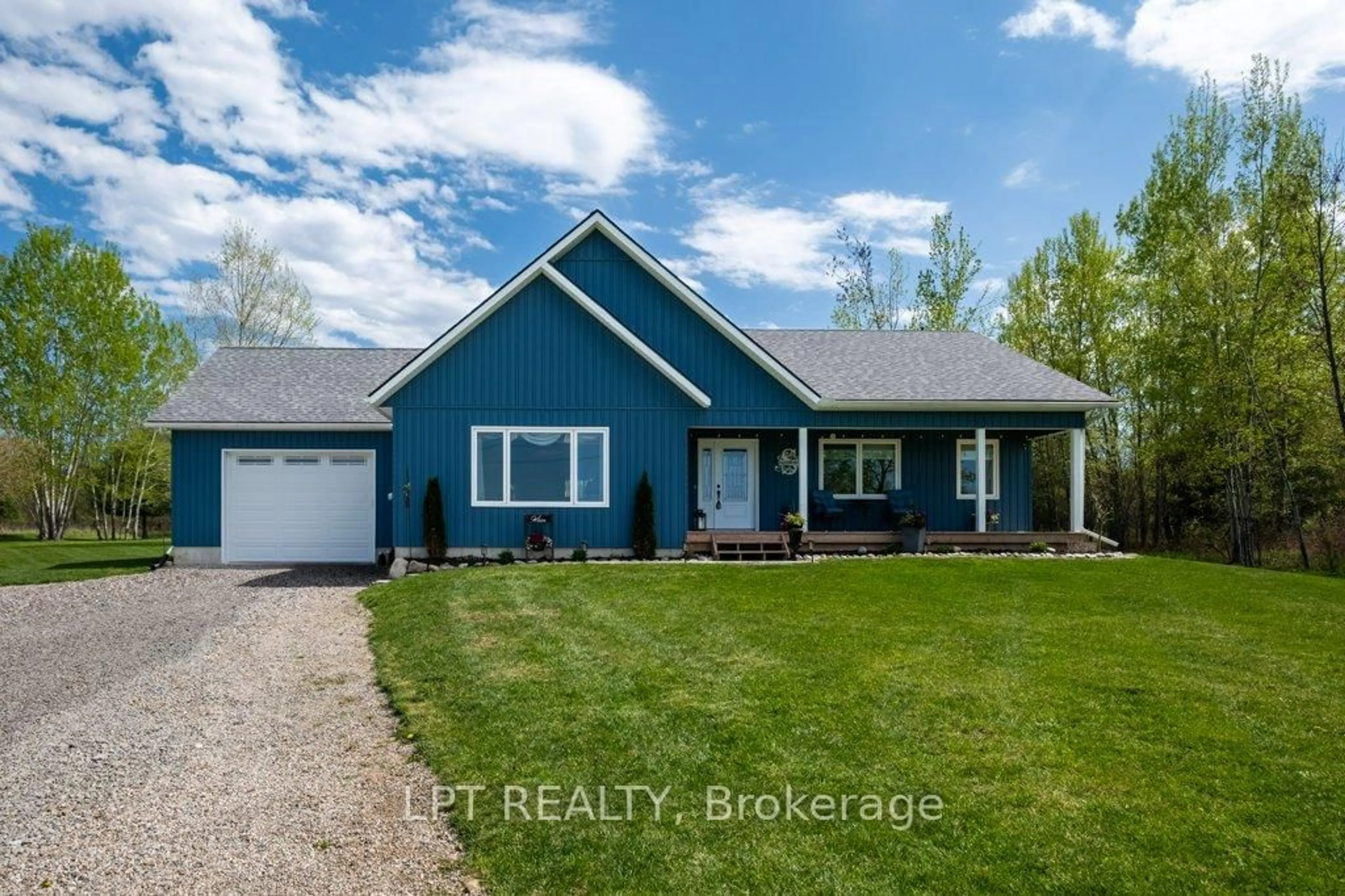Home with vinyl exterior material, street for 9517 County Road 42 Rd, Rideau Lakes Ontario K0G 1X0