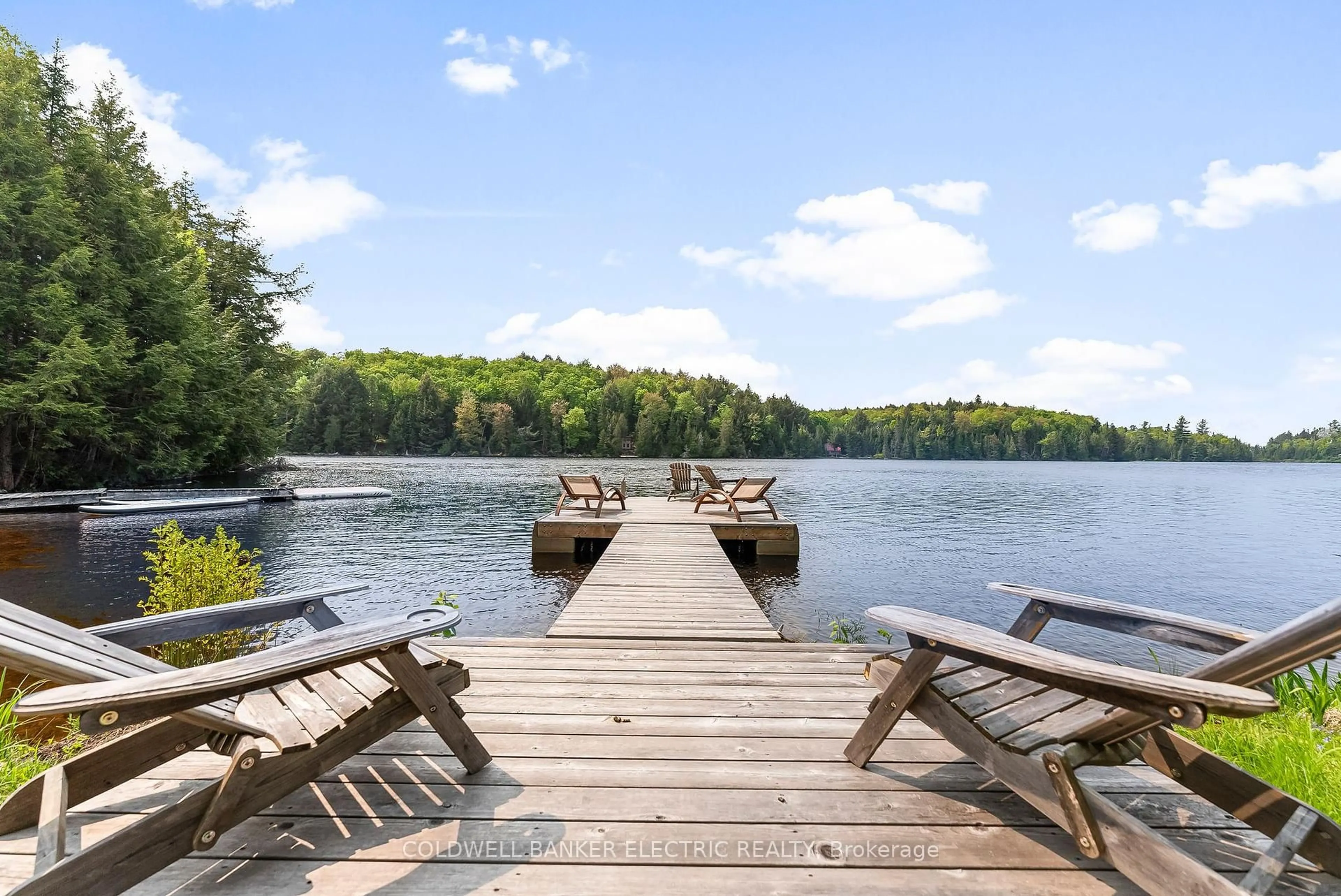 Patio, water/lake/river/ocean view for 3637 Madawaska Rd, South Algonquin Ontario K0L 2R0