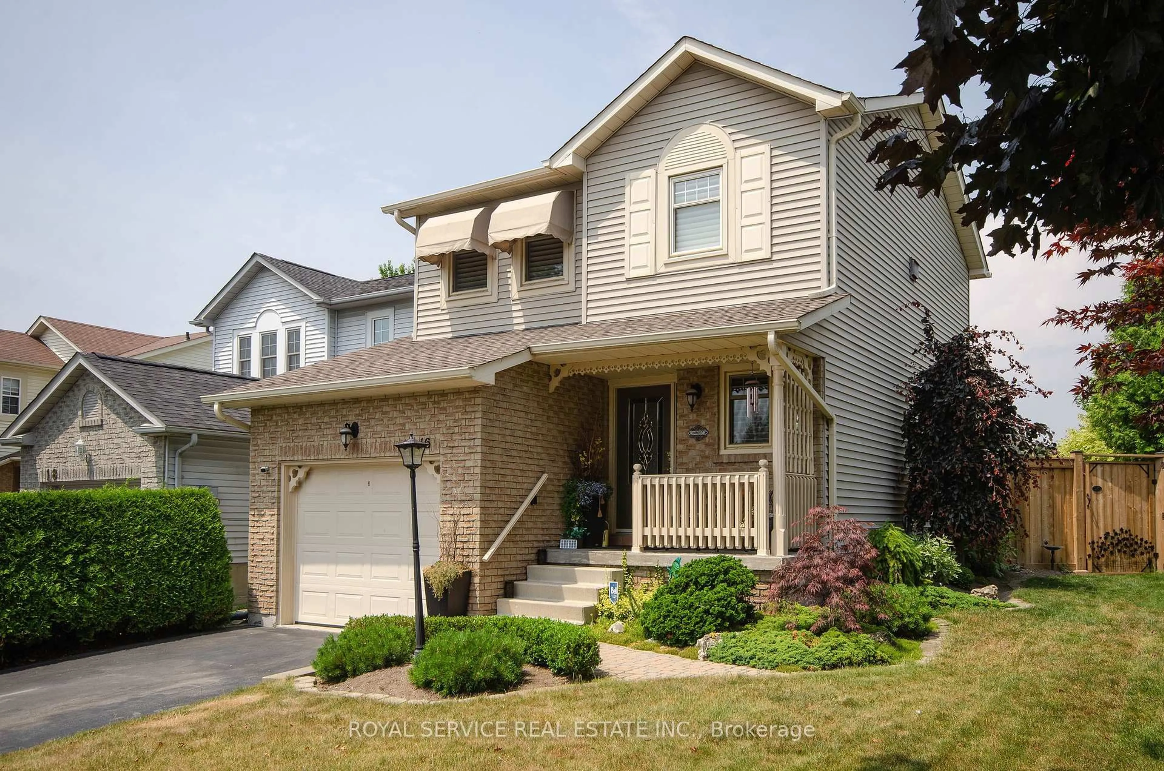 Home with vinyl exterior material, street for 16 Burnham Blvd, Port Hope Ontario L1A 4H4