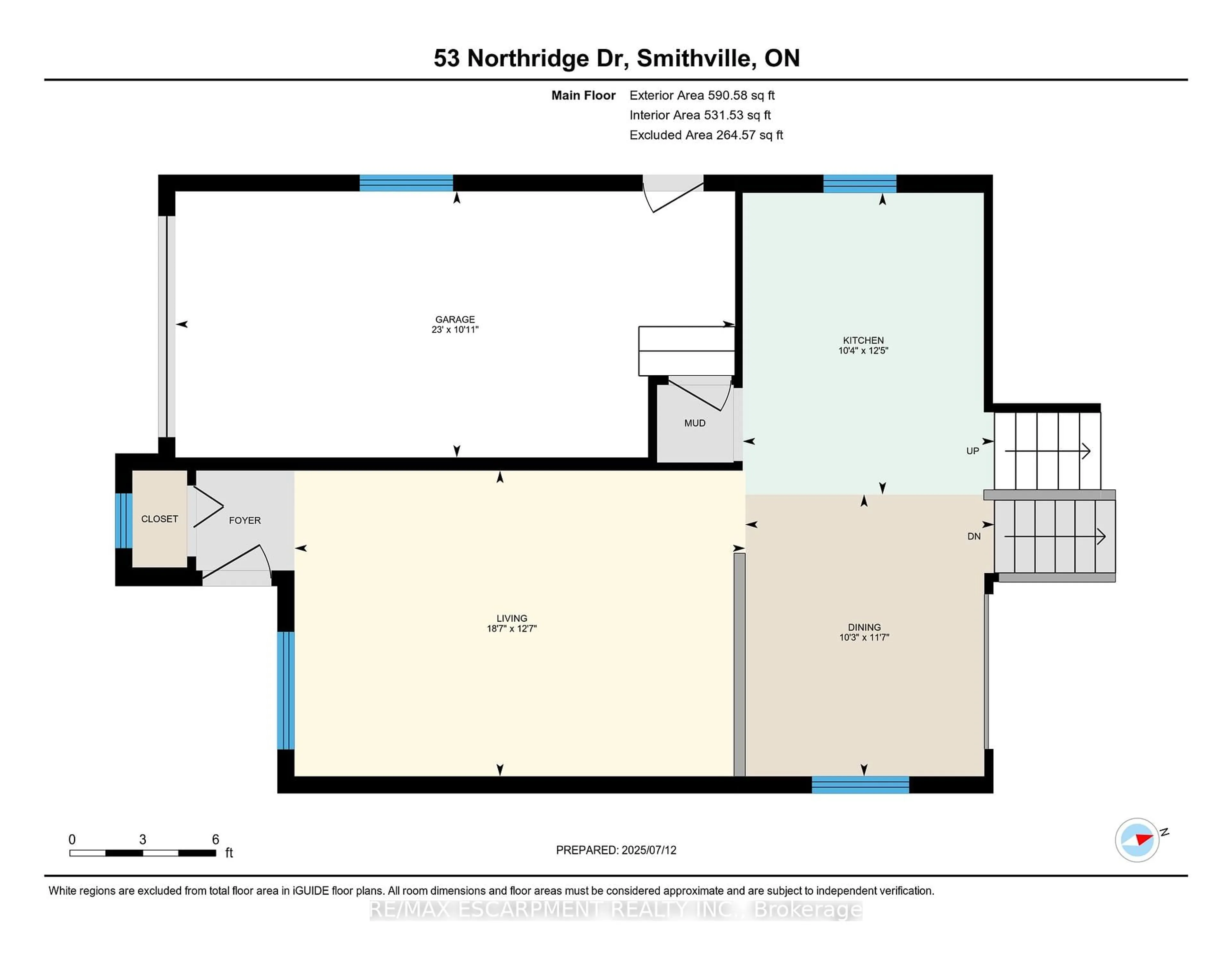 Floor plan for 53 Northridge Dr, West Lincoln Ontario L0R 2A0