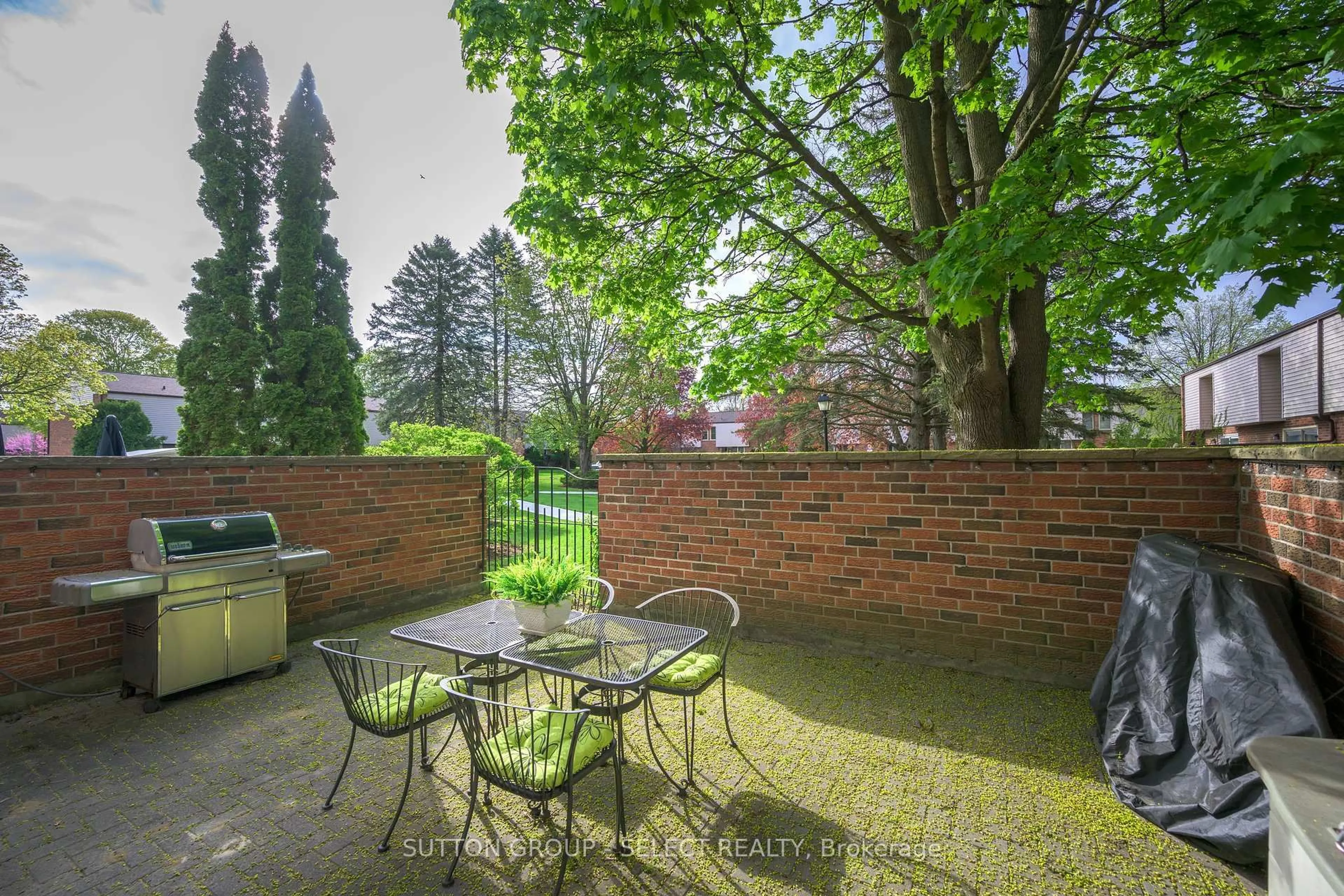 Patio, forest/trees view for 716 Fanshawe Park Rd, London North Ontario N5X 2B9