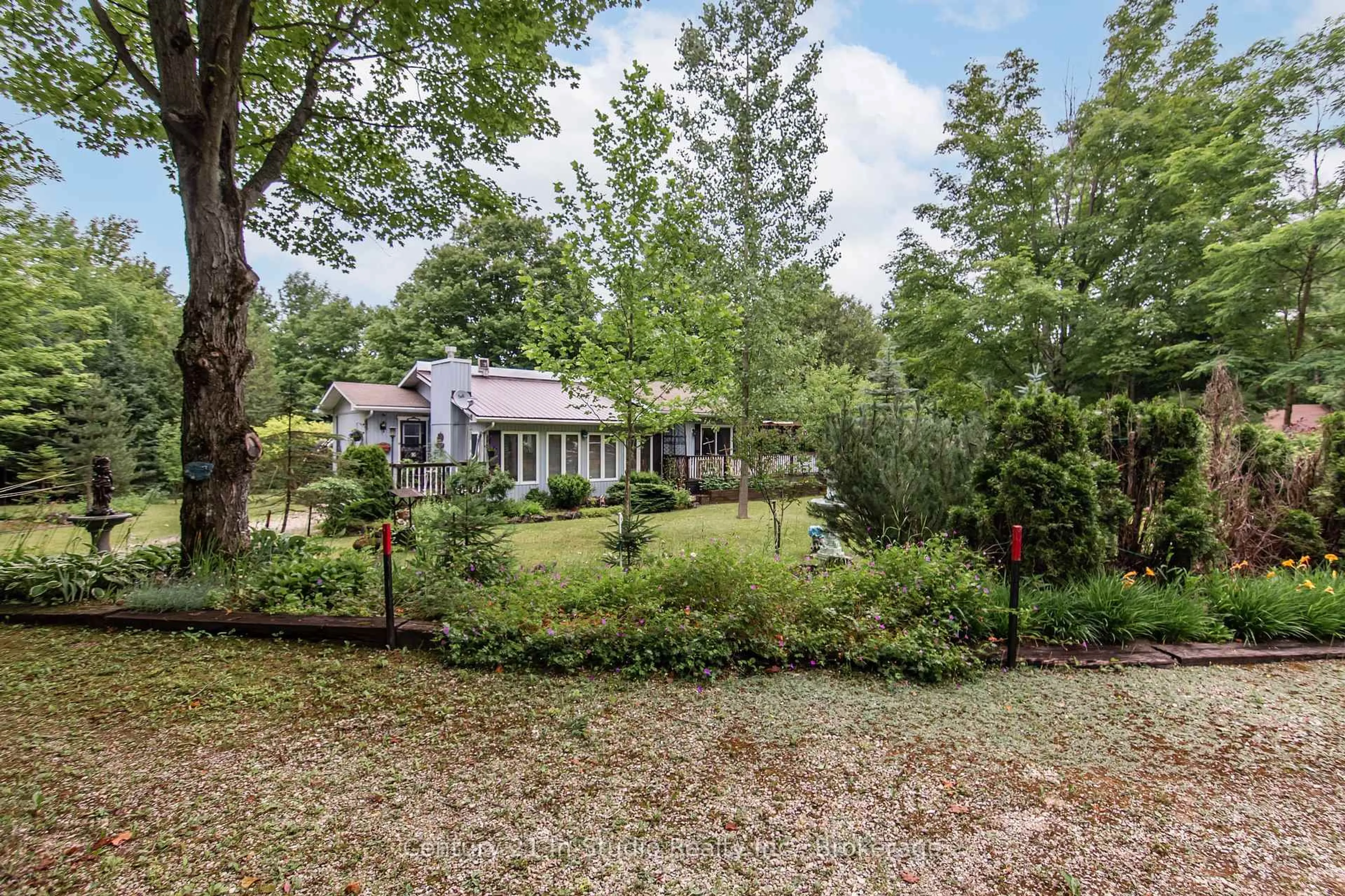 A pic from outside/outdoor area/front of a property/back of a property/a pic from drone, forest/trees view for 255263 1 Concession, Chatsworth Ontario N0H 2V0